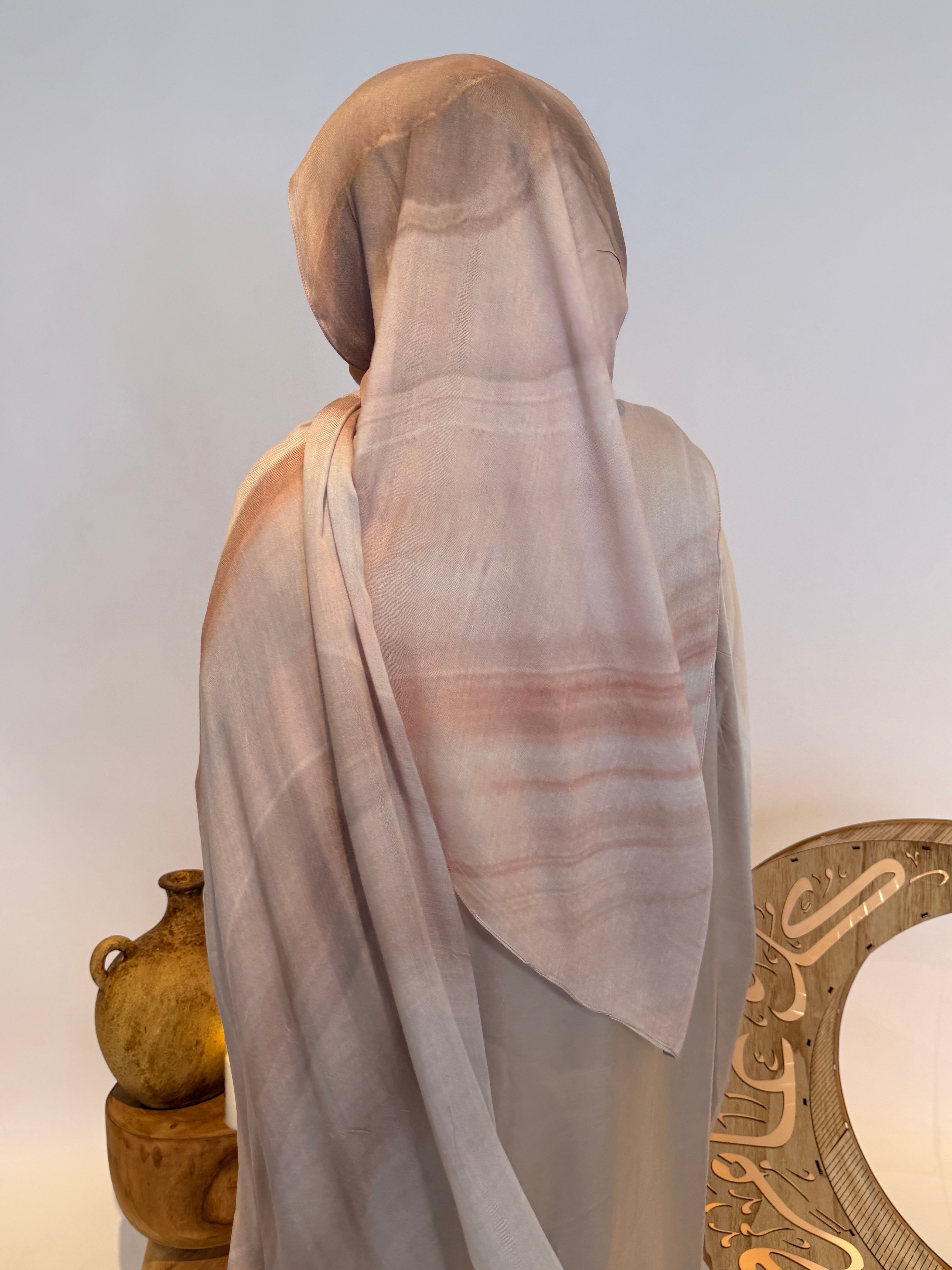 Sand Blush - Printed Modal Hijab