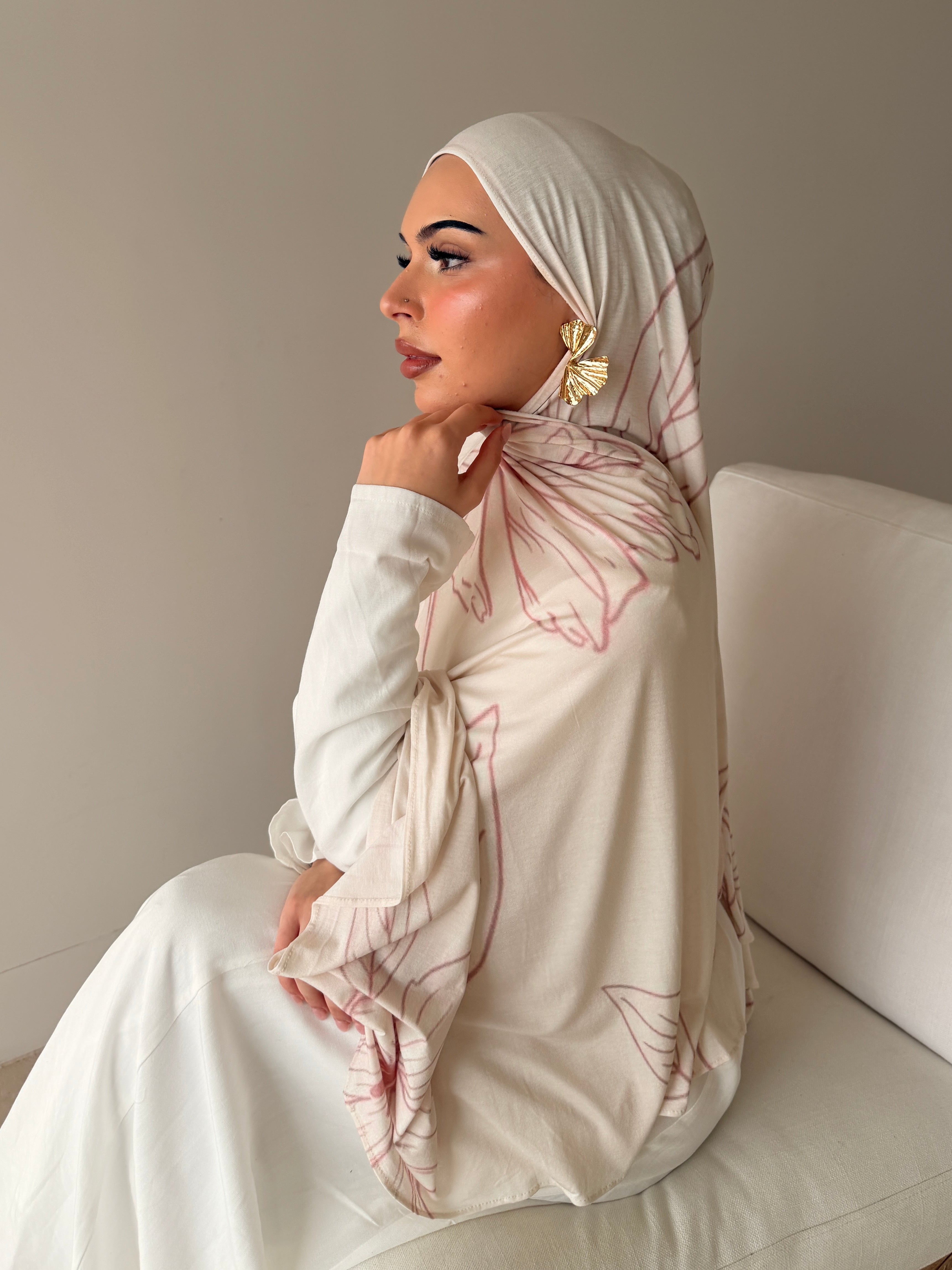 Floral Blush - Printed Jersey