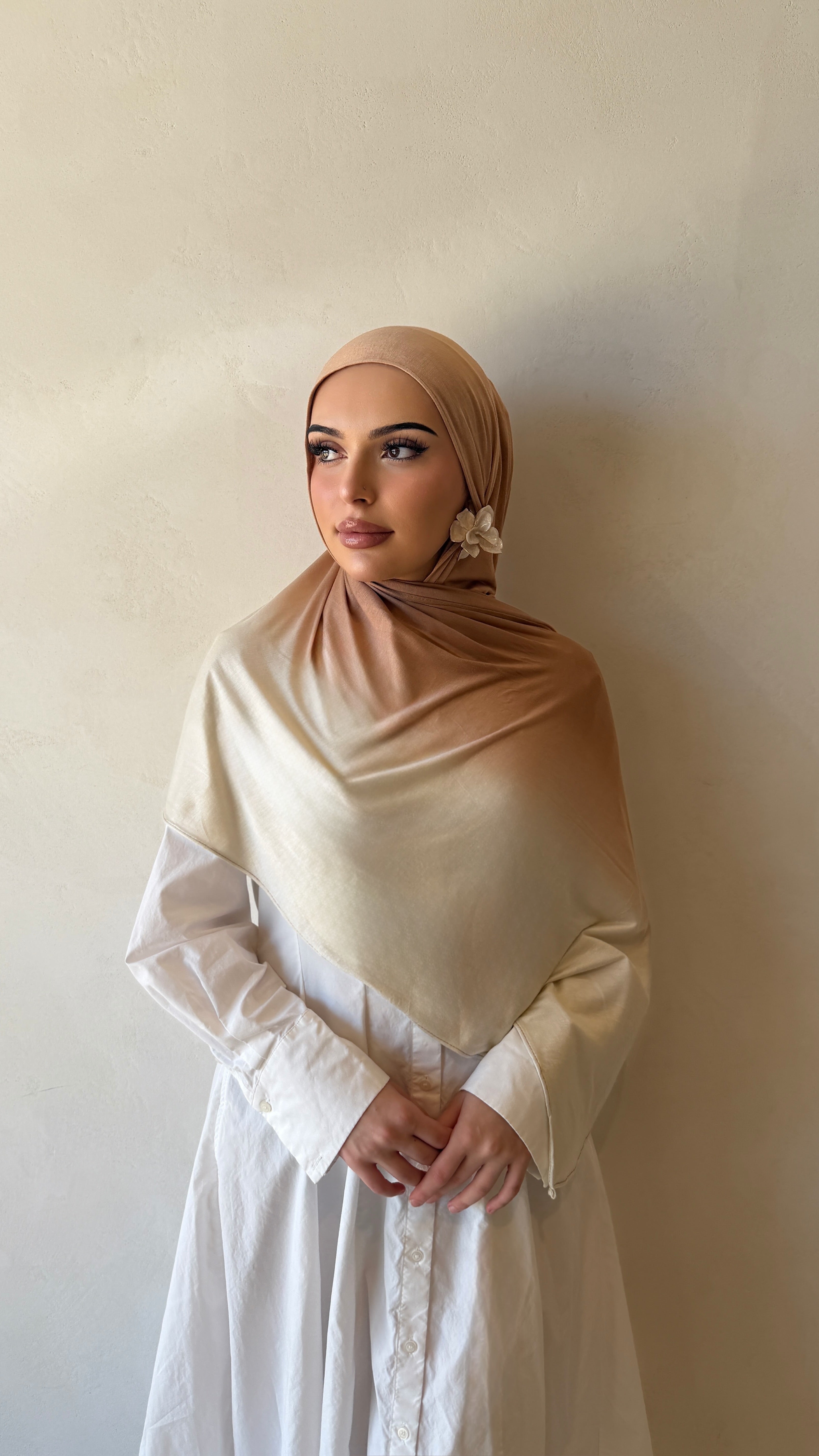 Honey Ombré - Printed Jersey