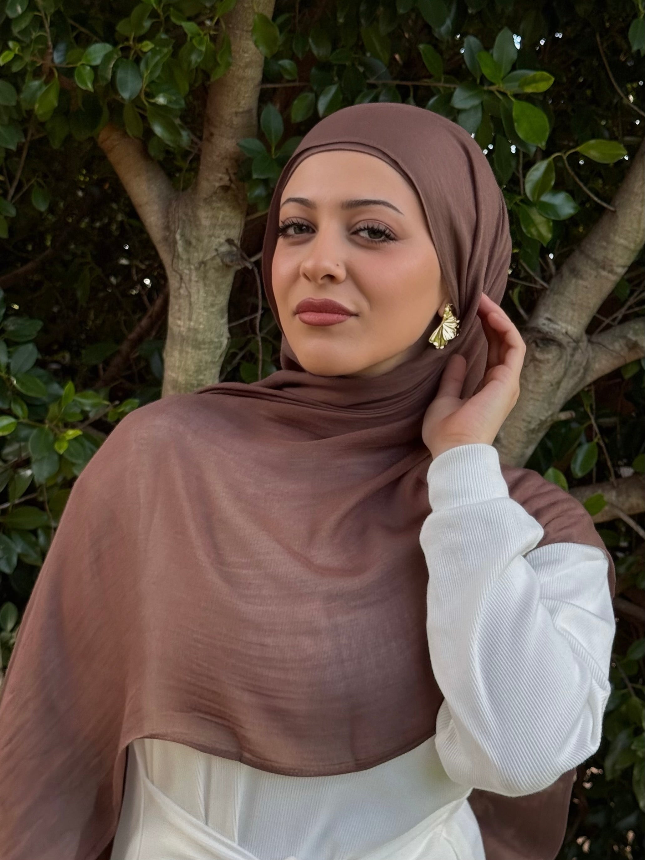 Espresso - Modal hijab set