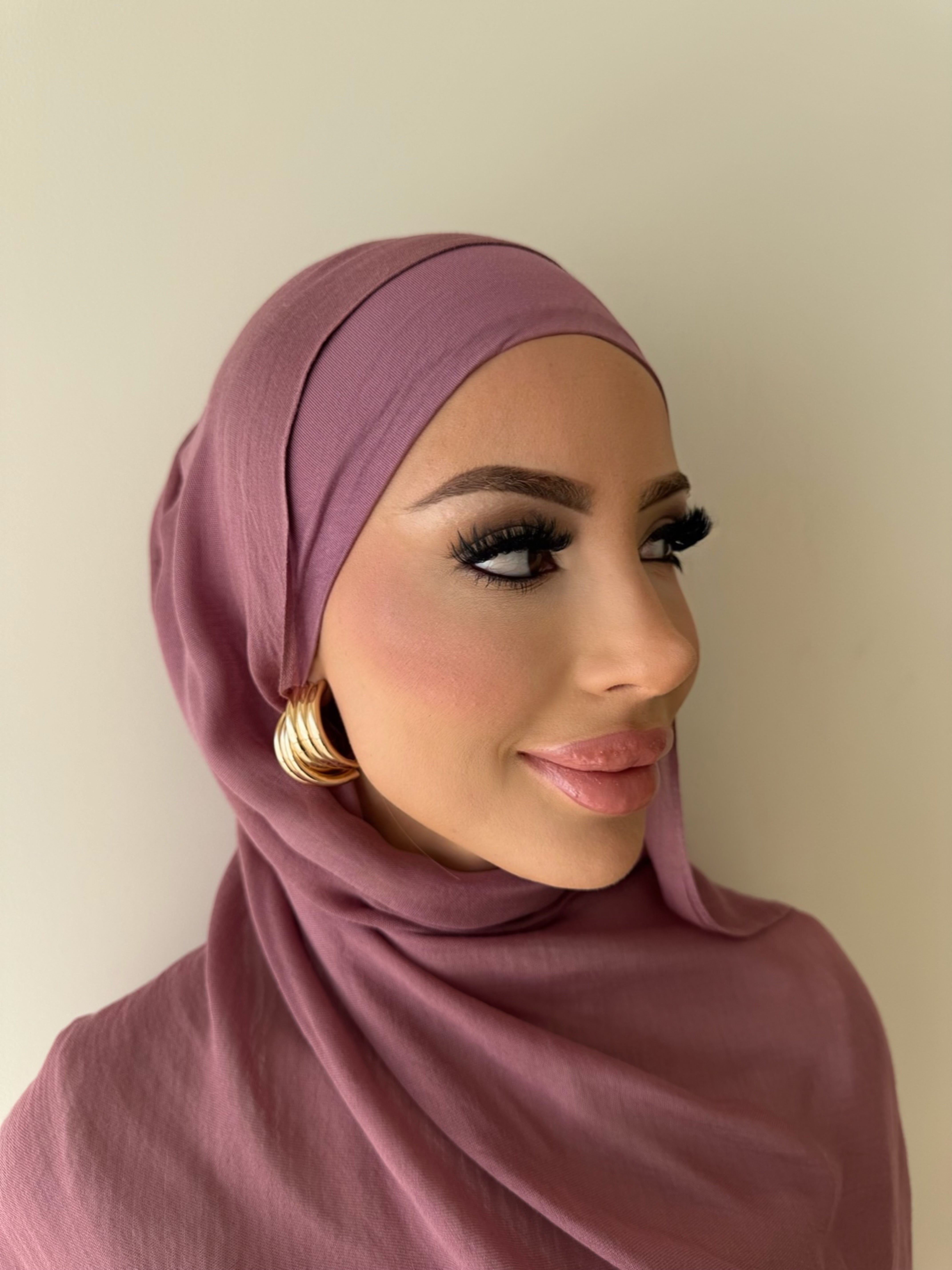 Berry - Modal Hijab Set