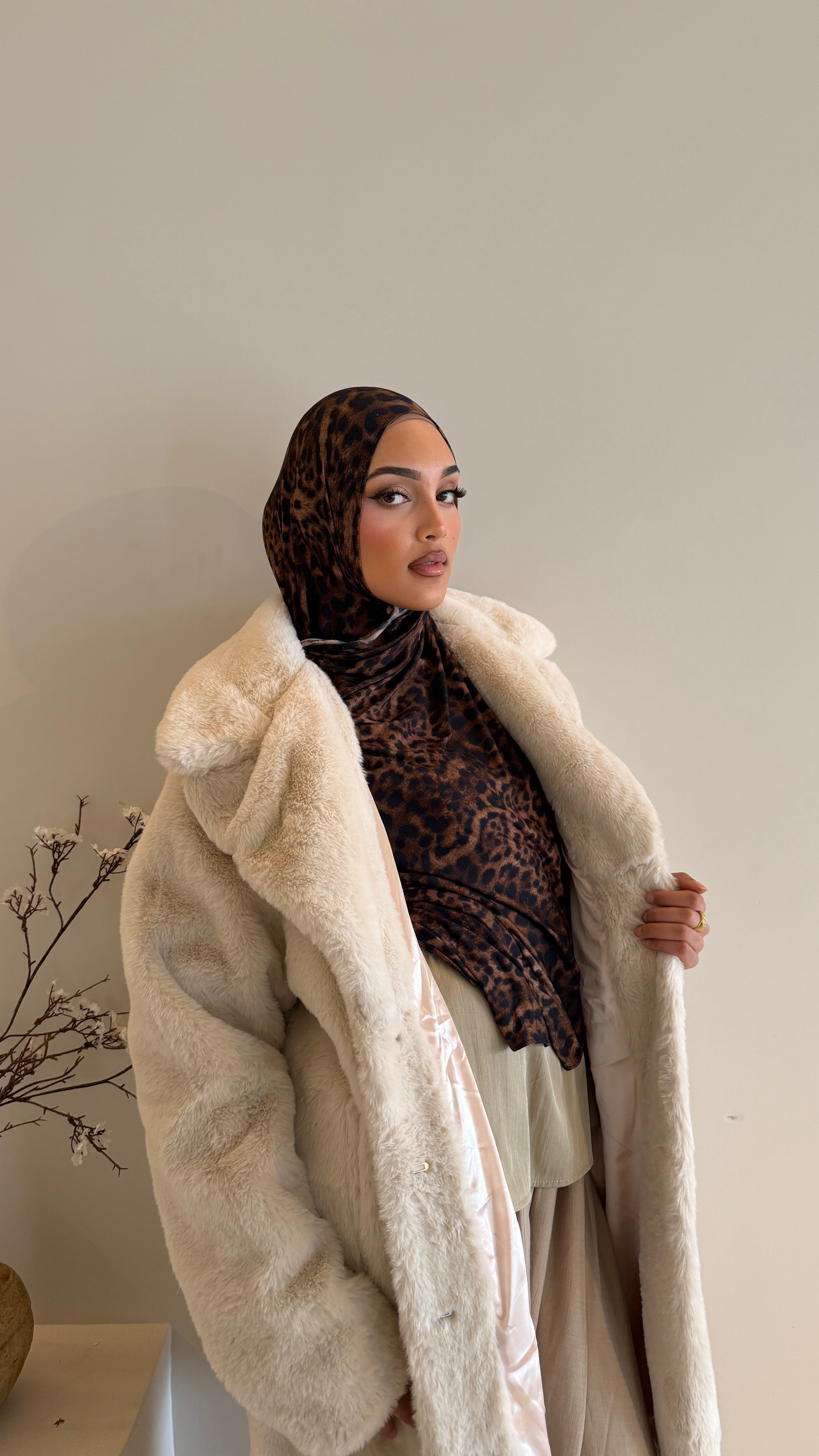 Mocha Leapord - Printed Jersey