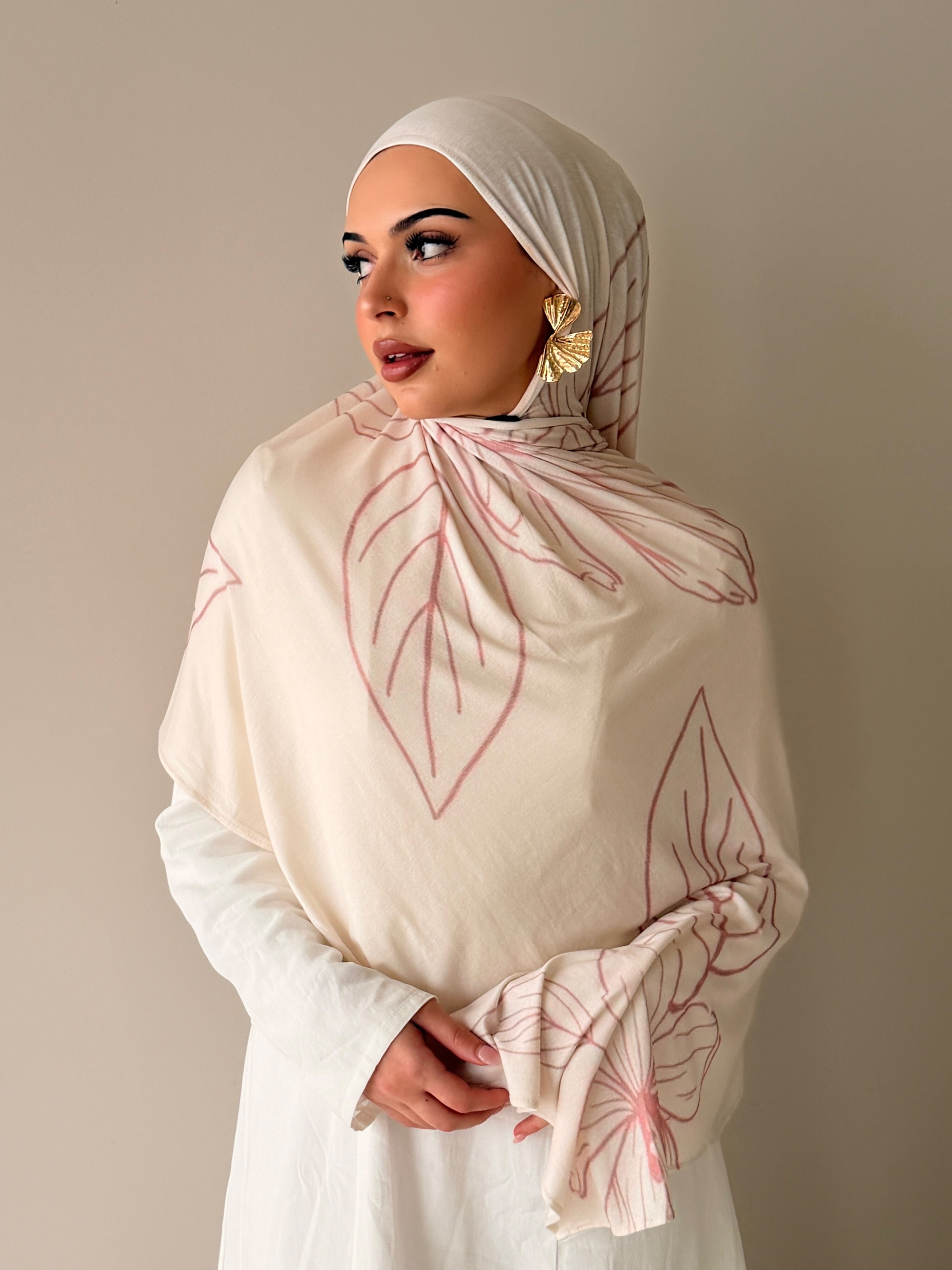 Floral Blush - Printed Jersey