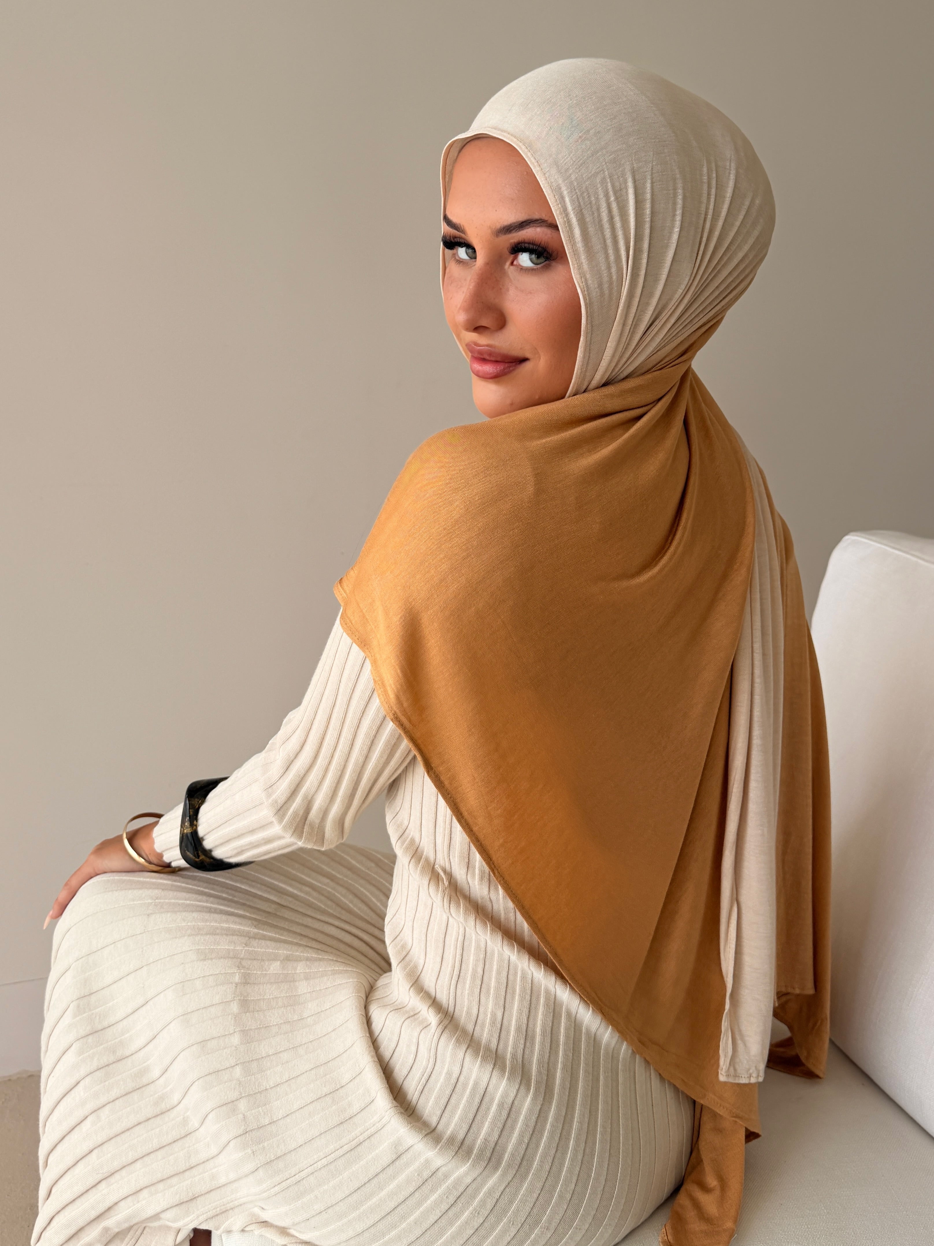 Sand Ombre - Printed Jersey