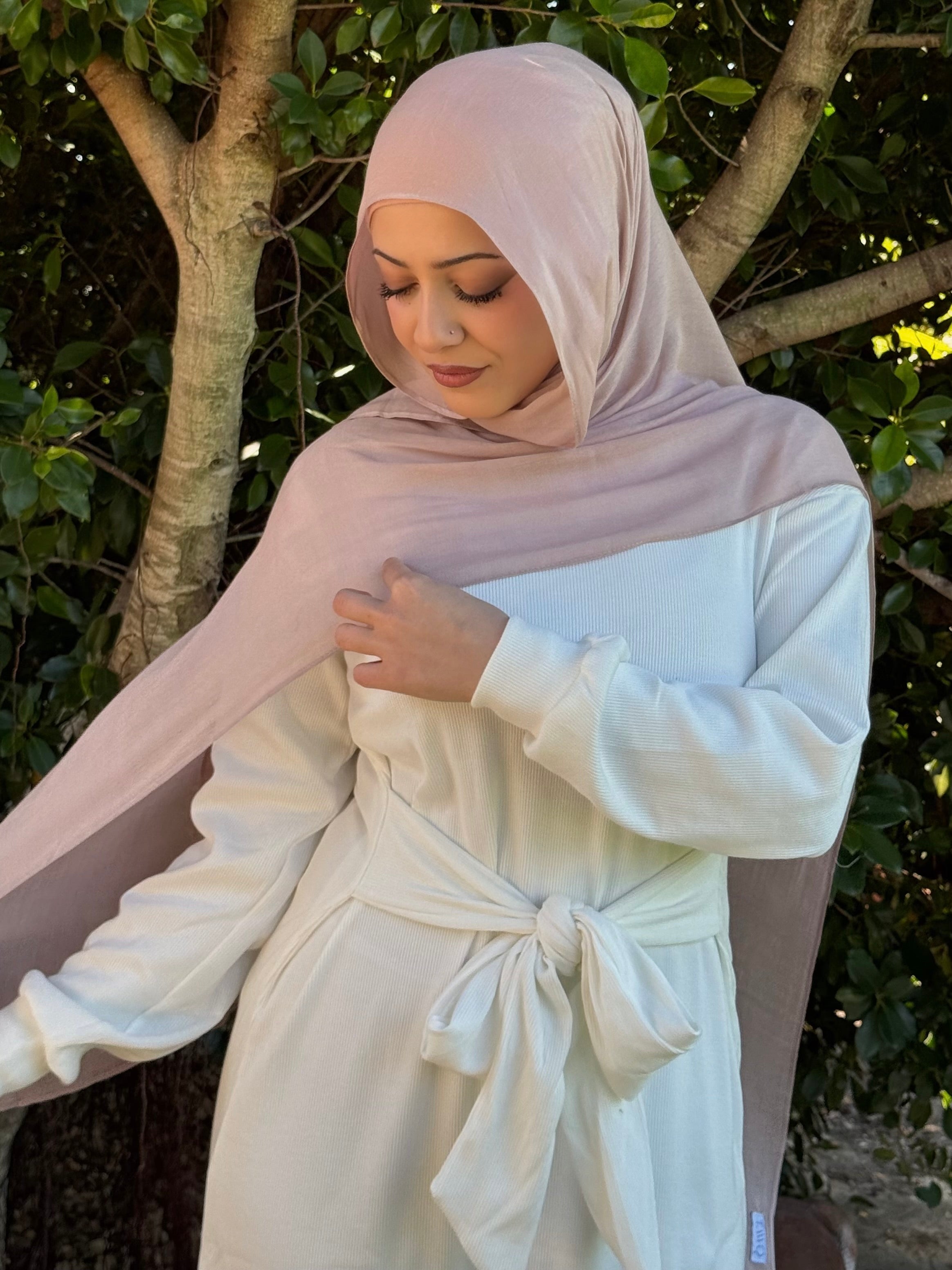 Plum - Modal Hijab Set