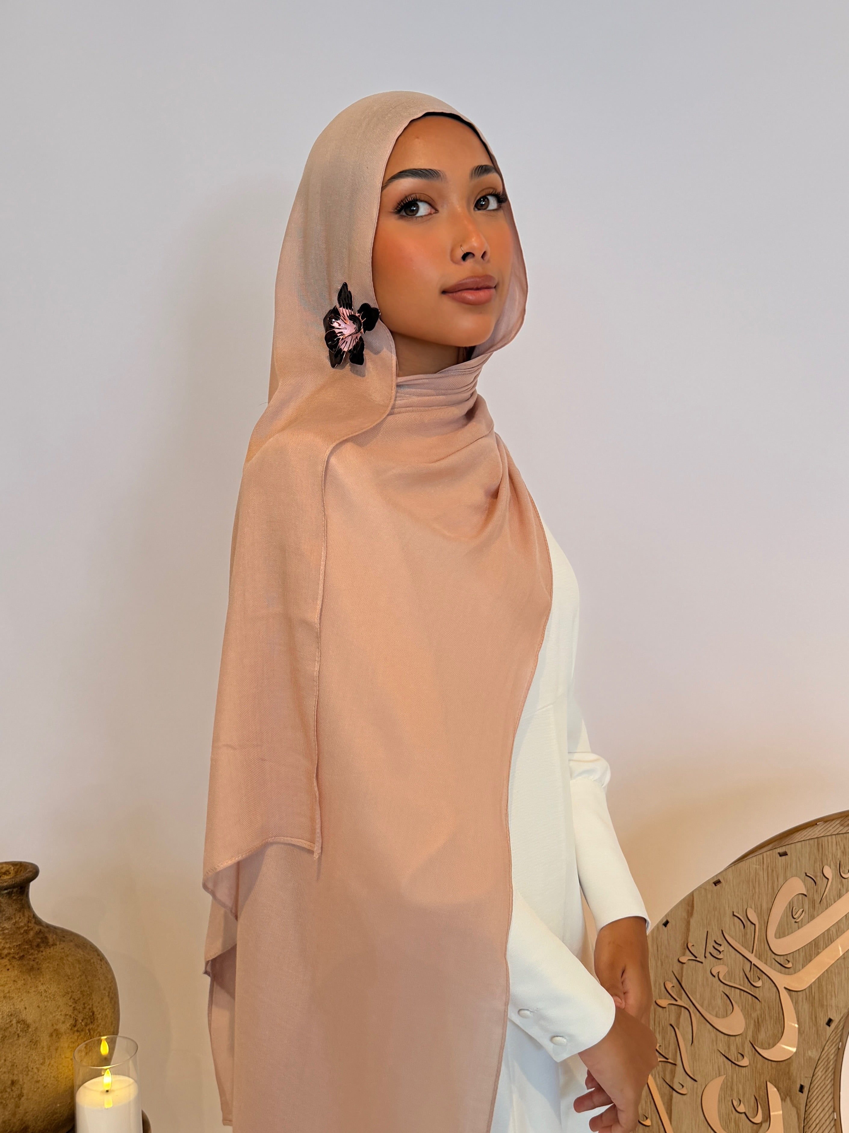 Berry Milk - Luxe Modal Hijab Set