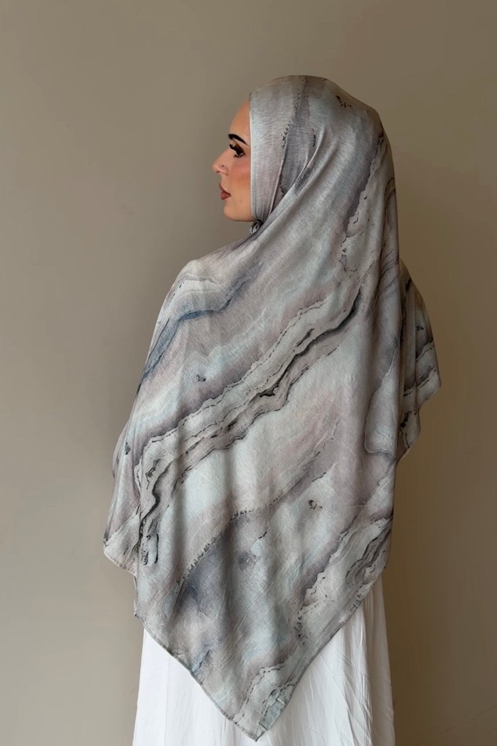 Marble Mist - Printed Jersey
