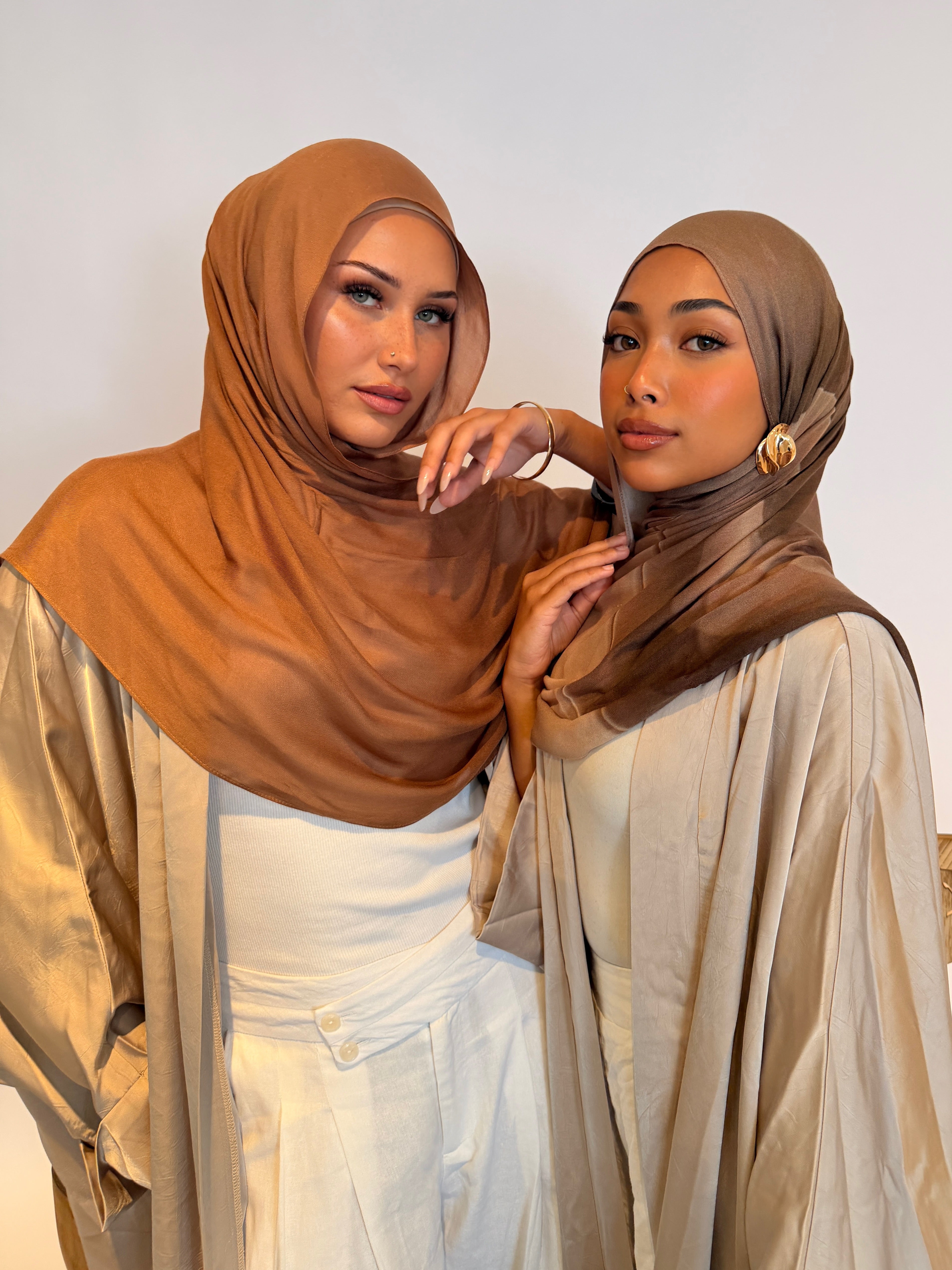 Cinnamon Bun - Luxe Modal Hijab Set