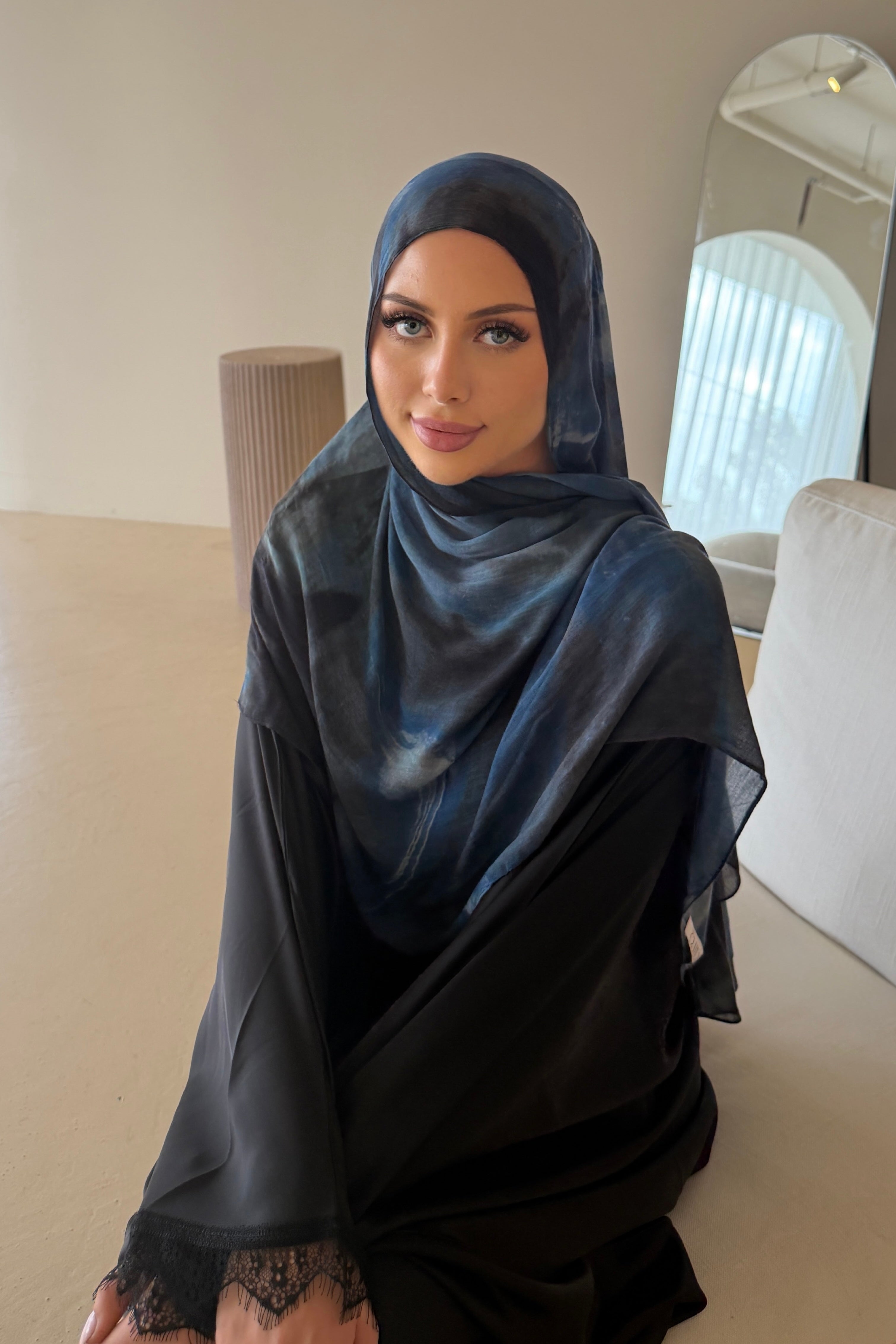 Ocean - Printed Modal Hijab