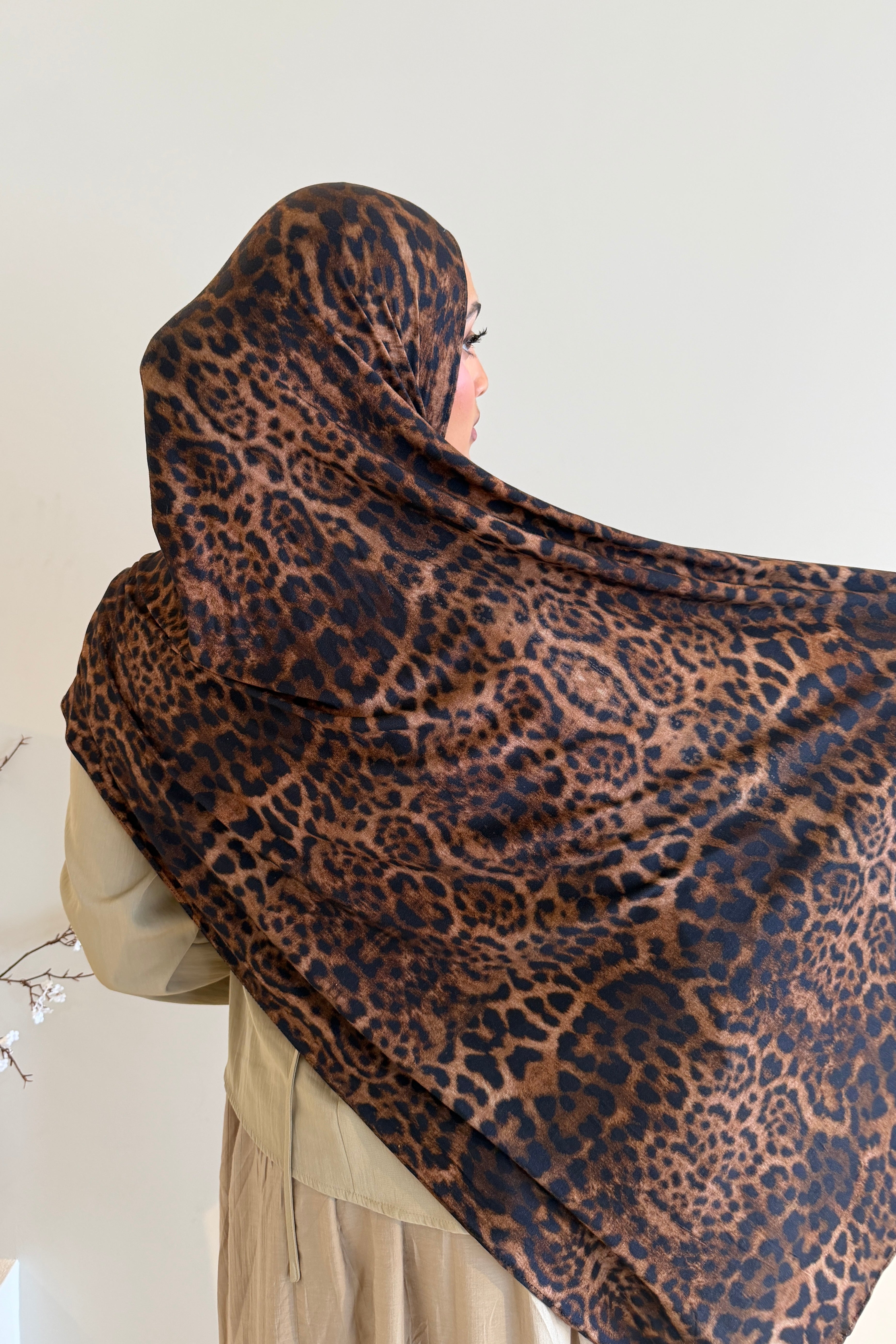Mocha Leapord - Printed Jersey