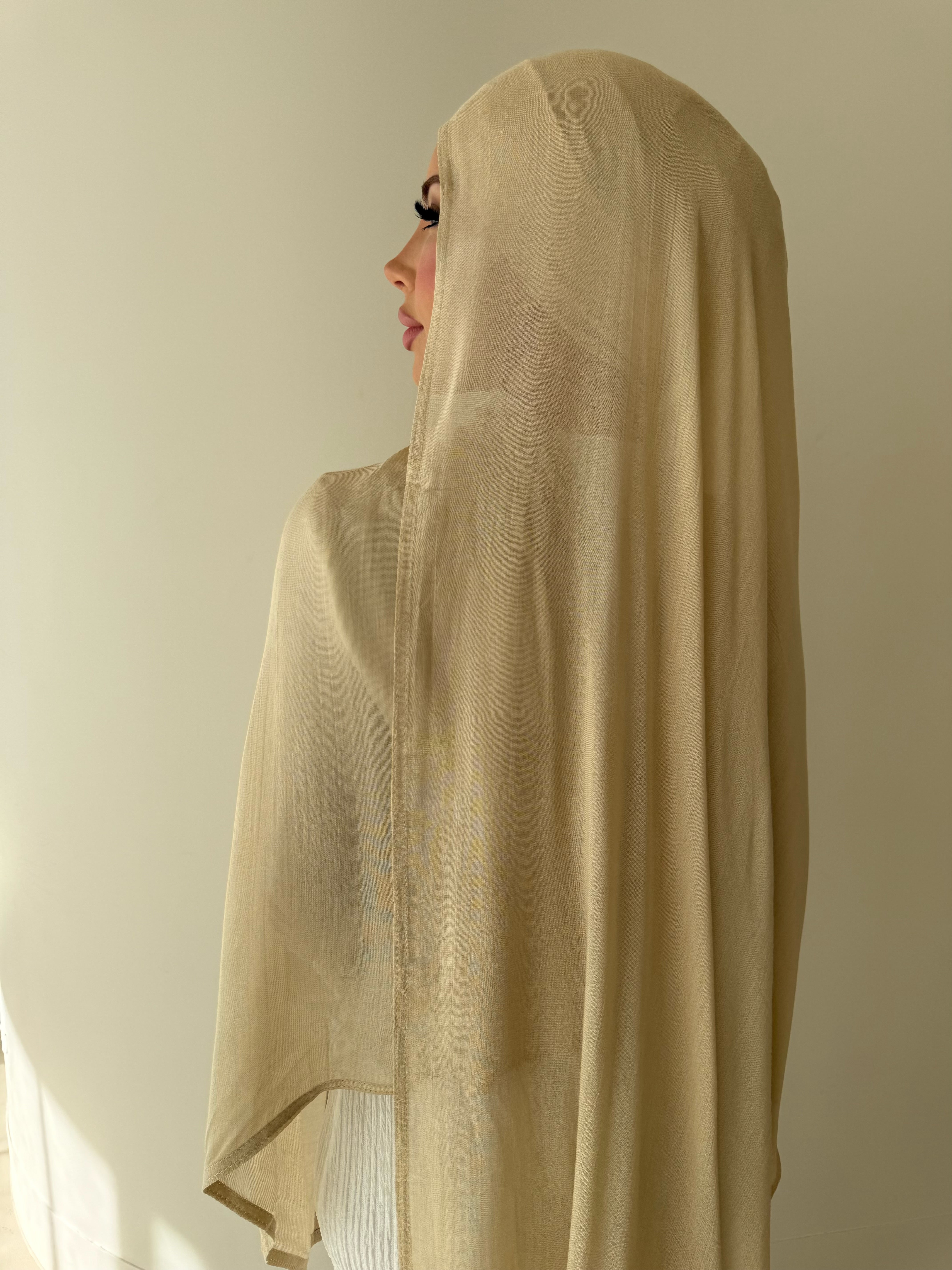 Oat  - Modal Hijab Set