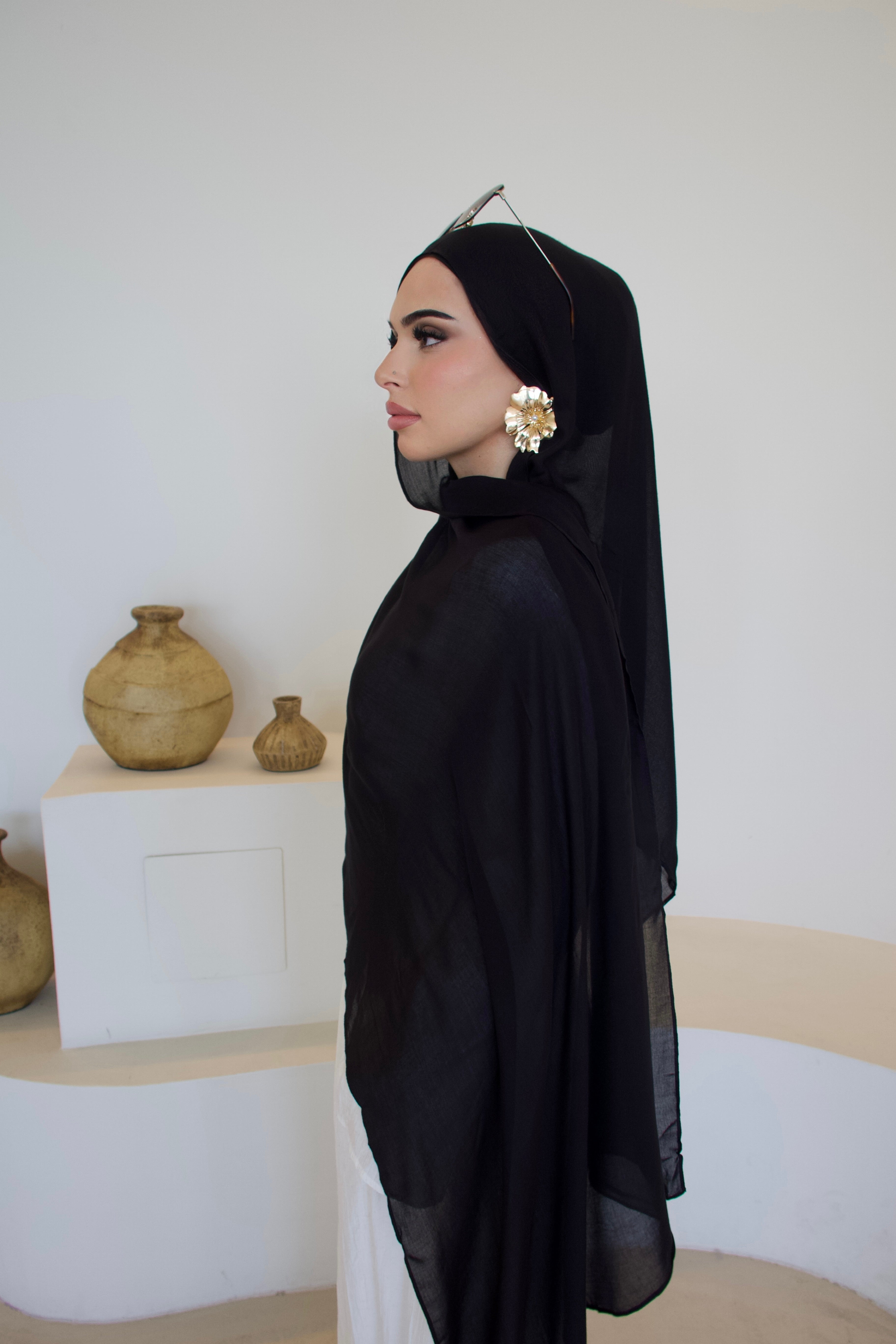 Midnight - Luxe Modal Hijab Set