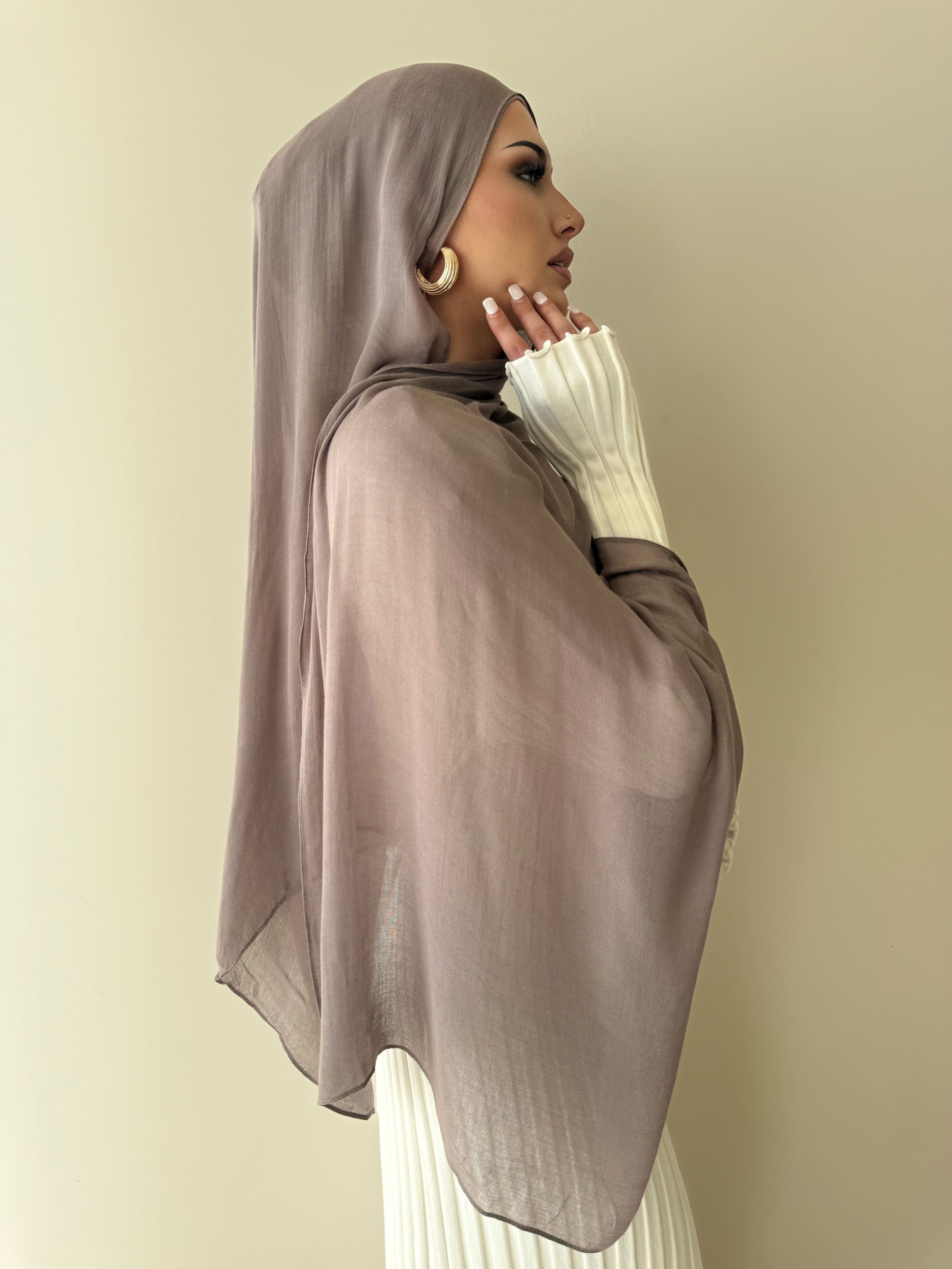 Lavender - Modal Hijab Set
