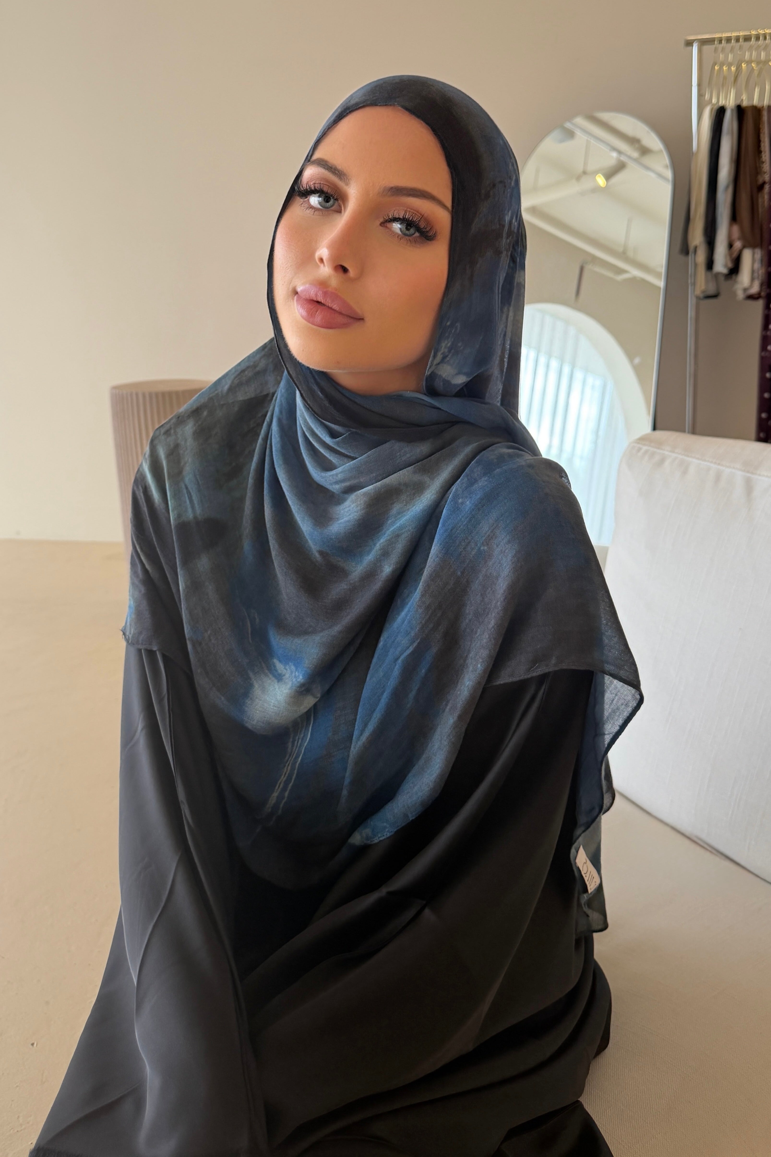 Ocean - Printed Modal Hijab