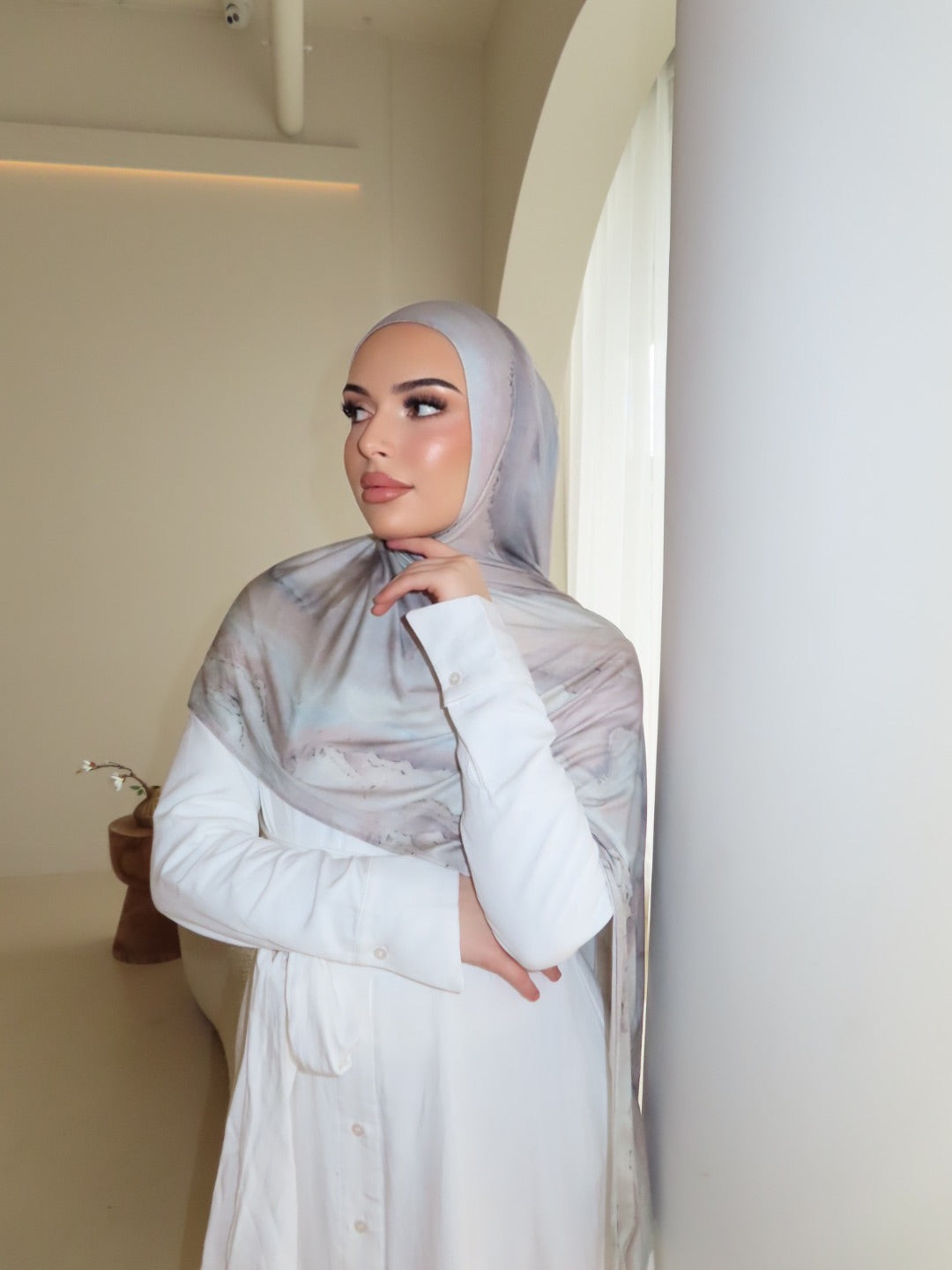 Marble Mist - Printed Jersey