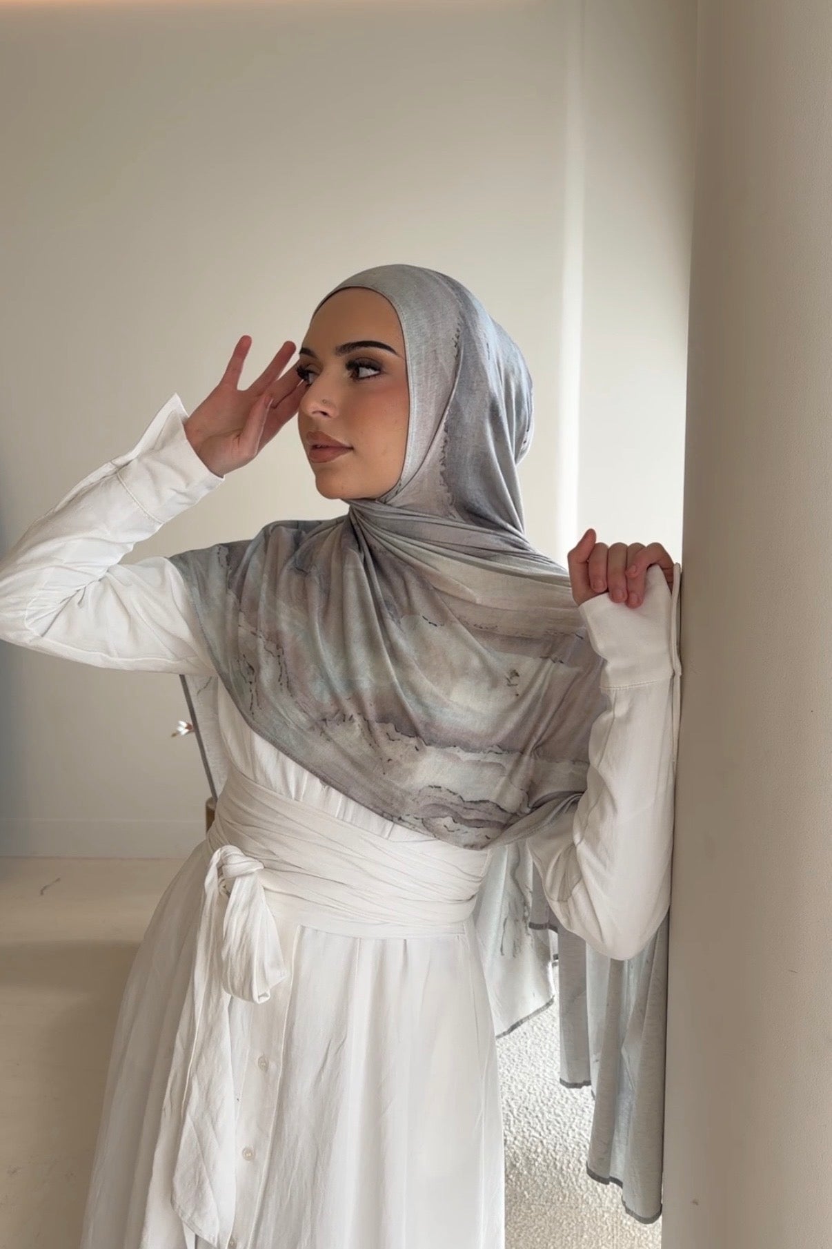 Marble Mist - Printed Jersey