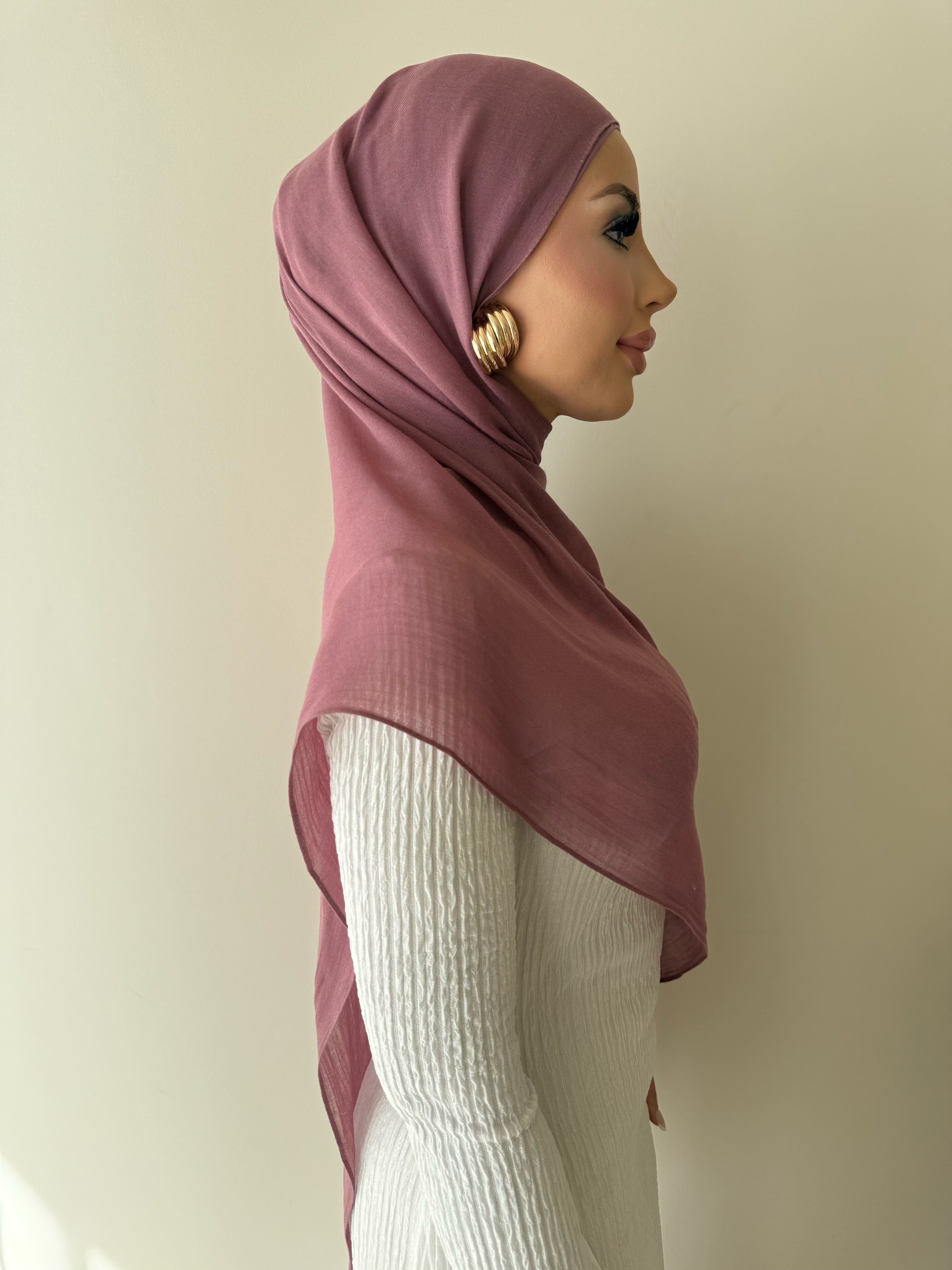 Berry - Modal Hijab Set