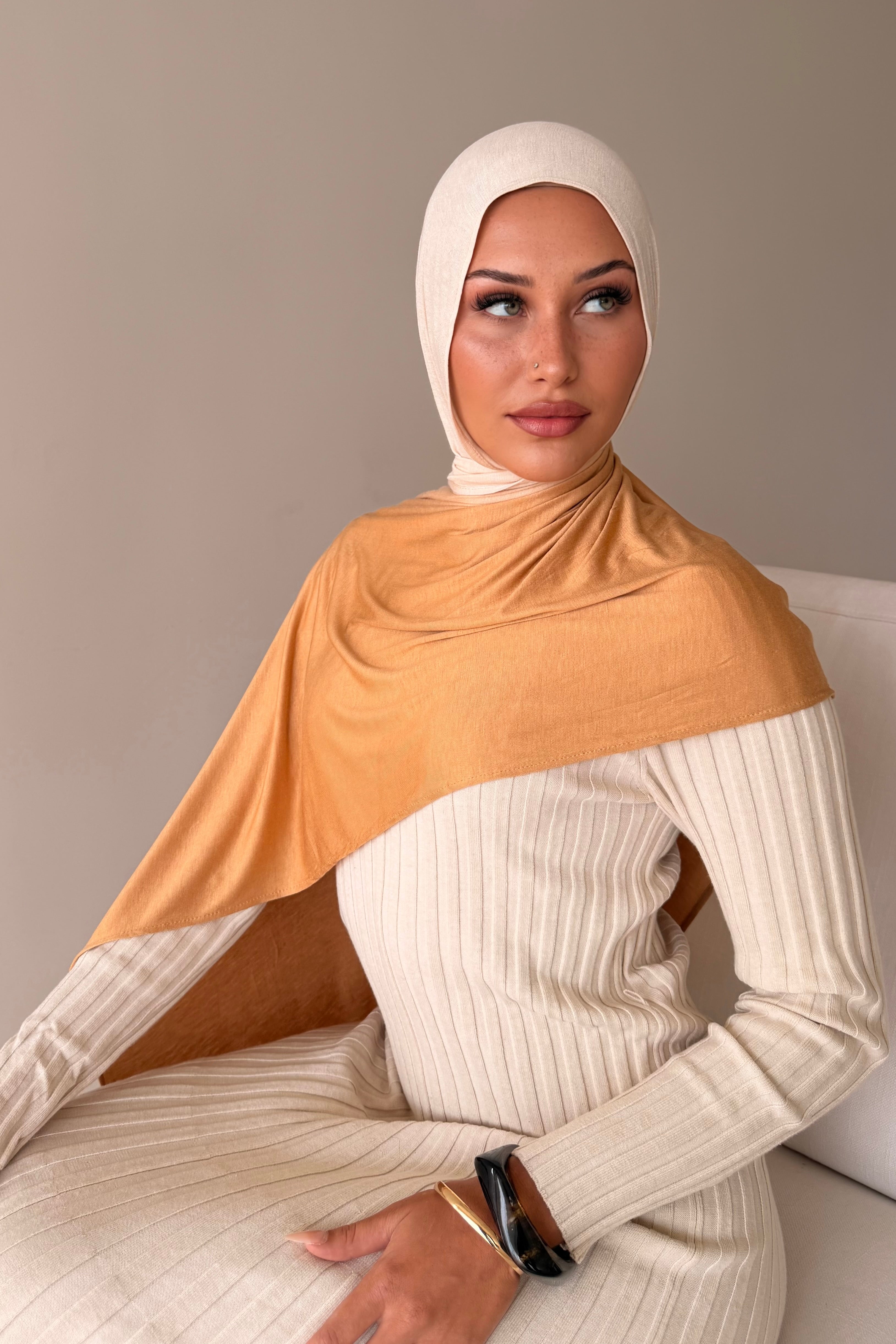 Sand Ombre - Printed Jersey