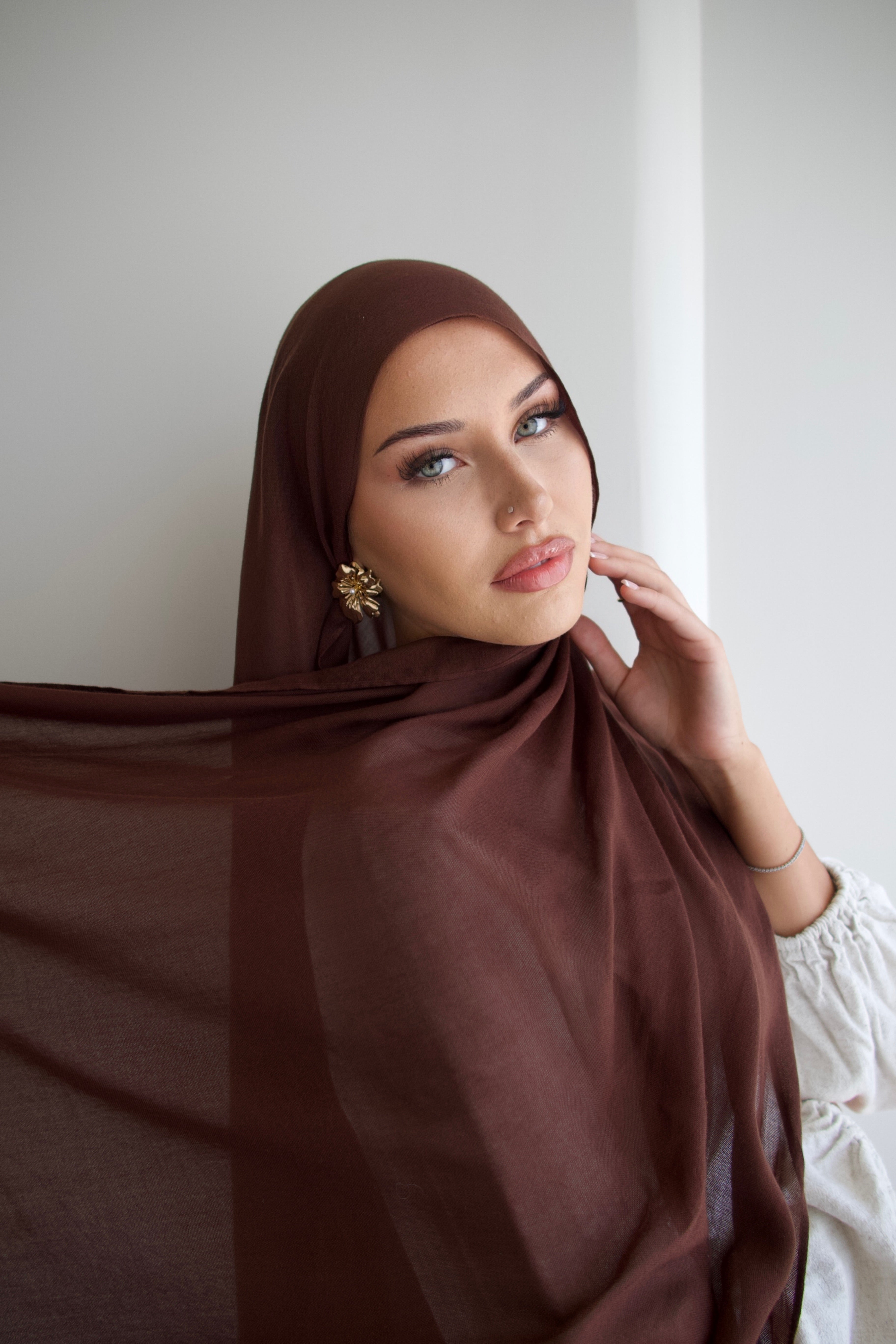 Fudge - Light Modal Hijab Set