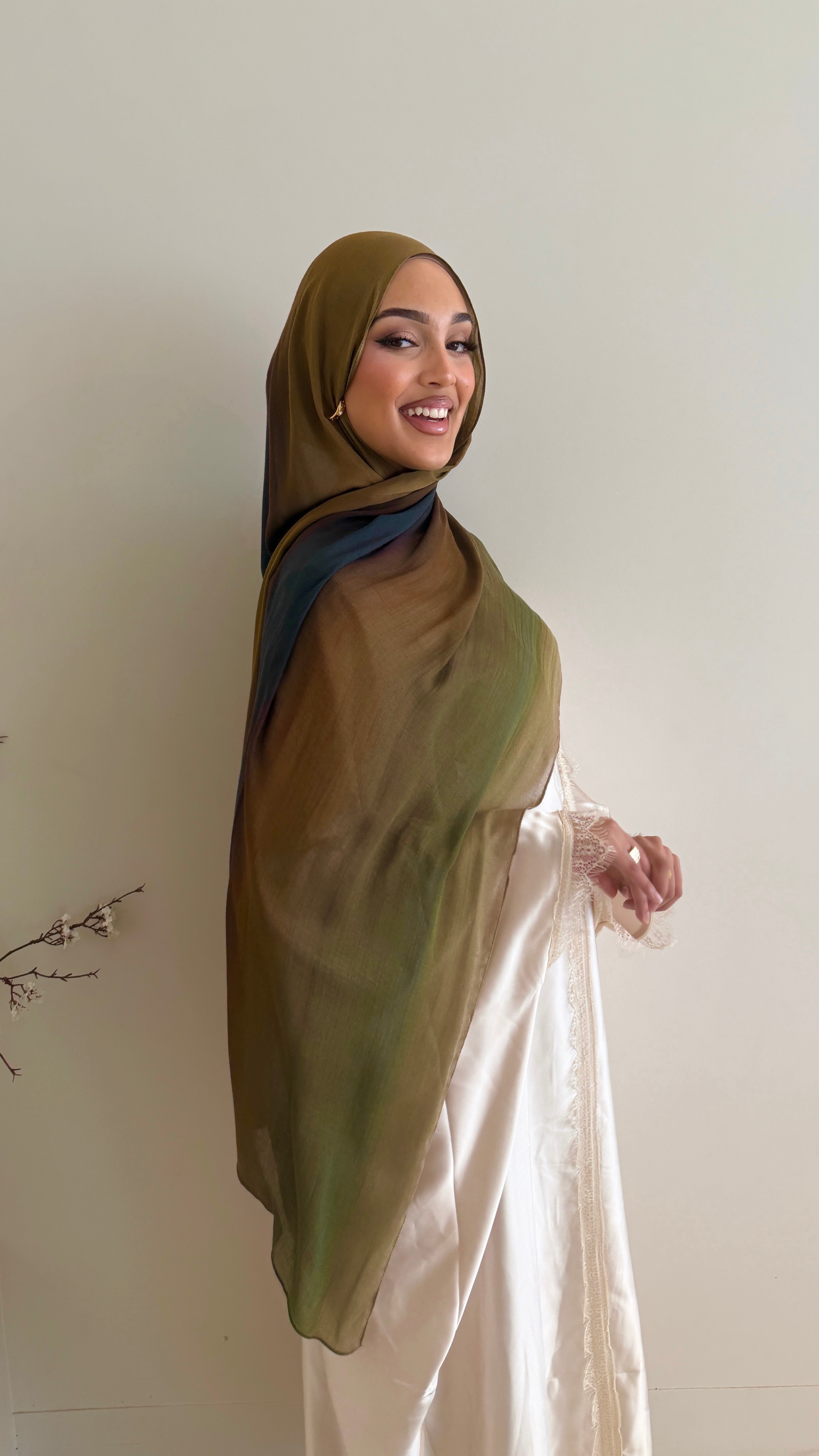 Sunset Kiss - Printed Modal Hijab