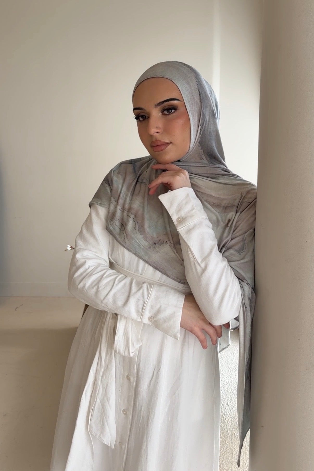 Marble Mist - Printed Jersey