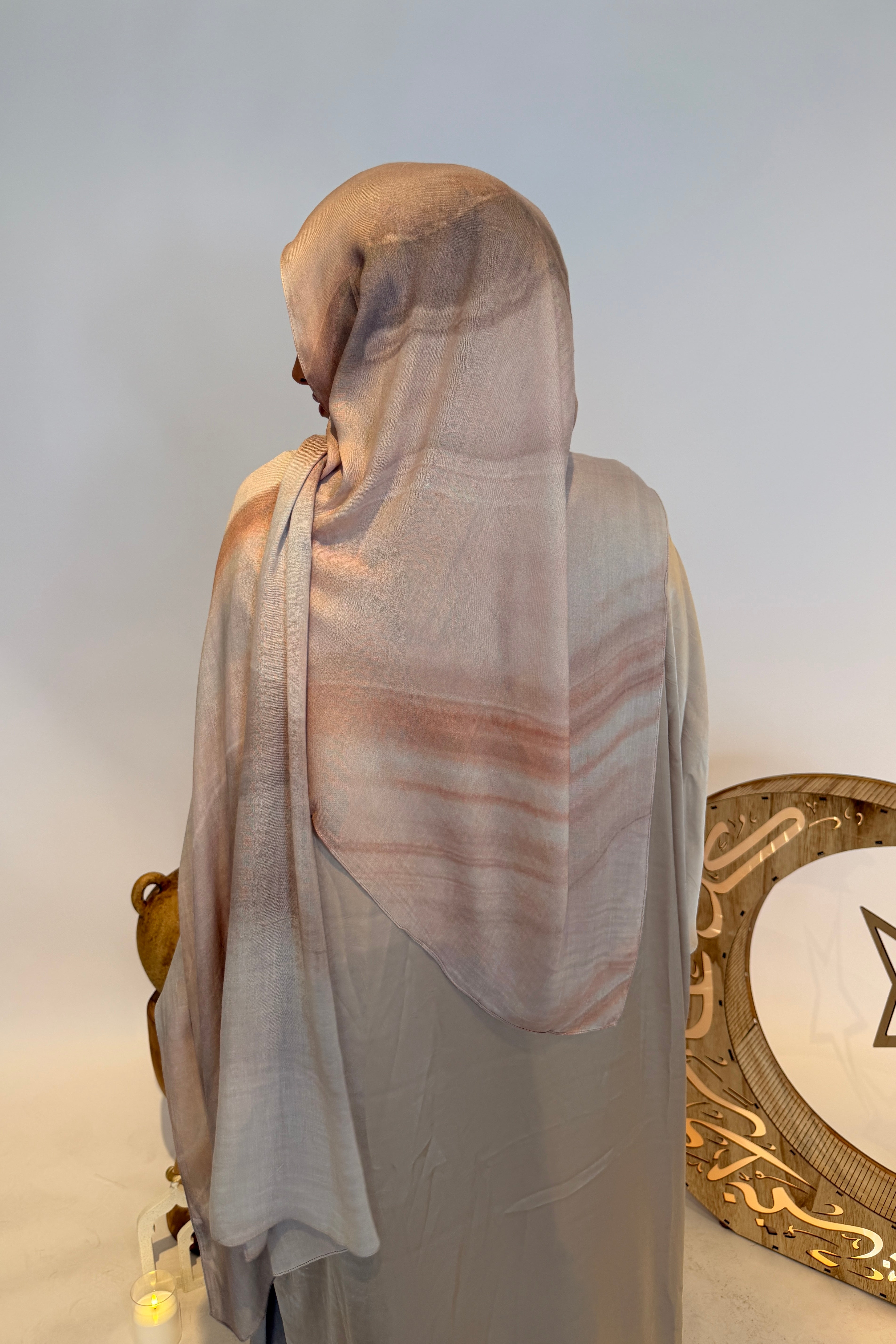 Sand Blush - Printed Modal Hijab