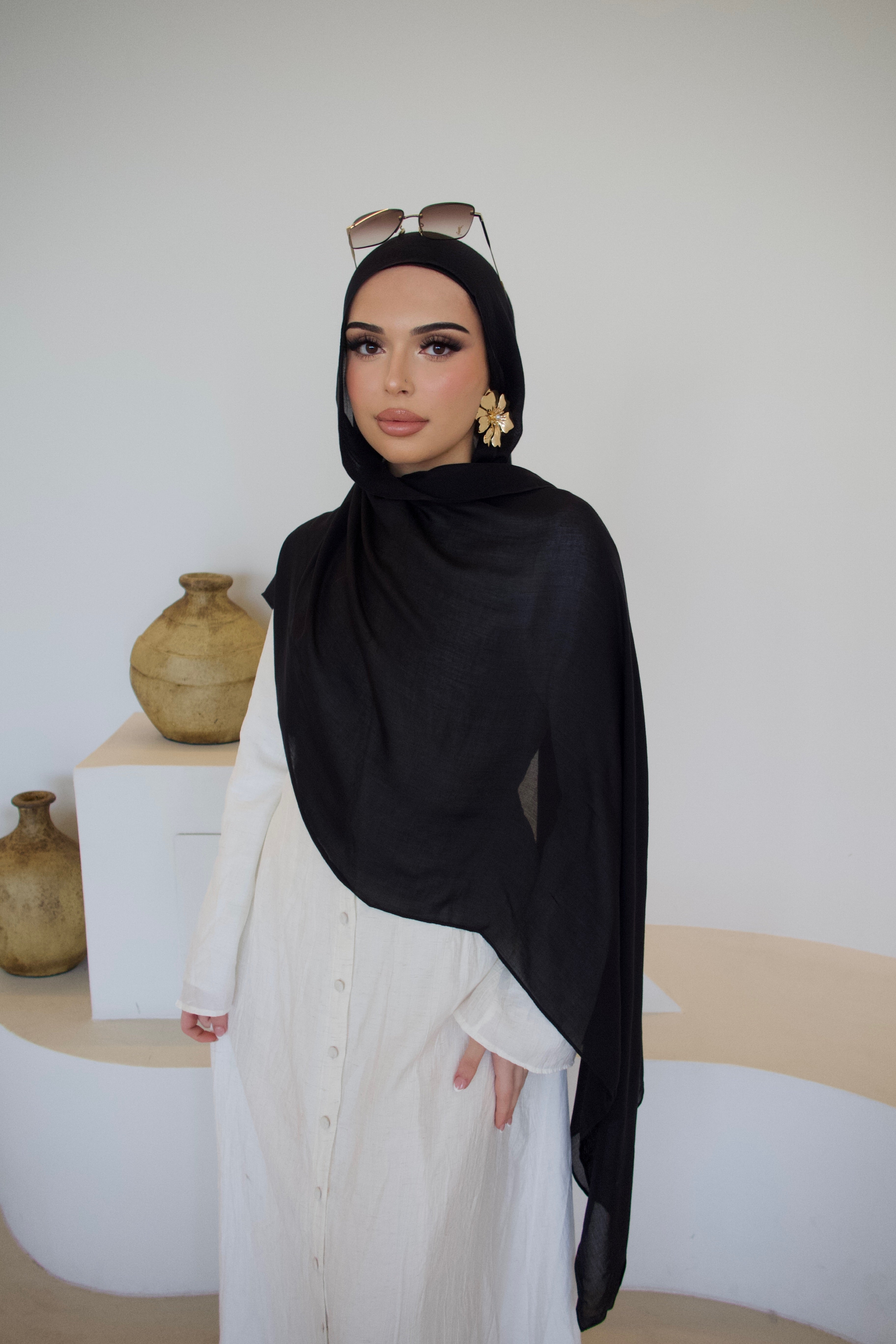 Midnight - Luxe Modal Hijab Set