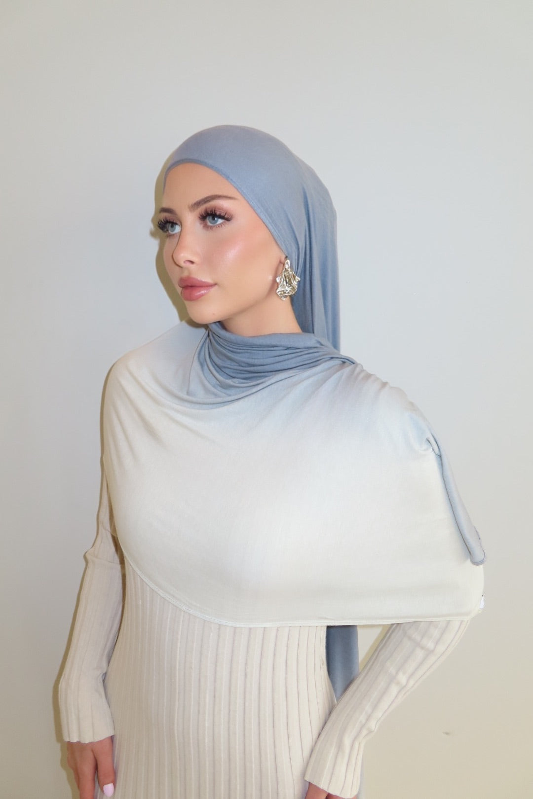 Cloud Ombré - Printed Jersey