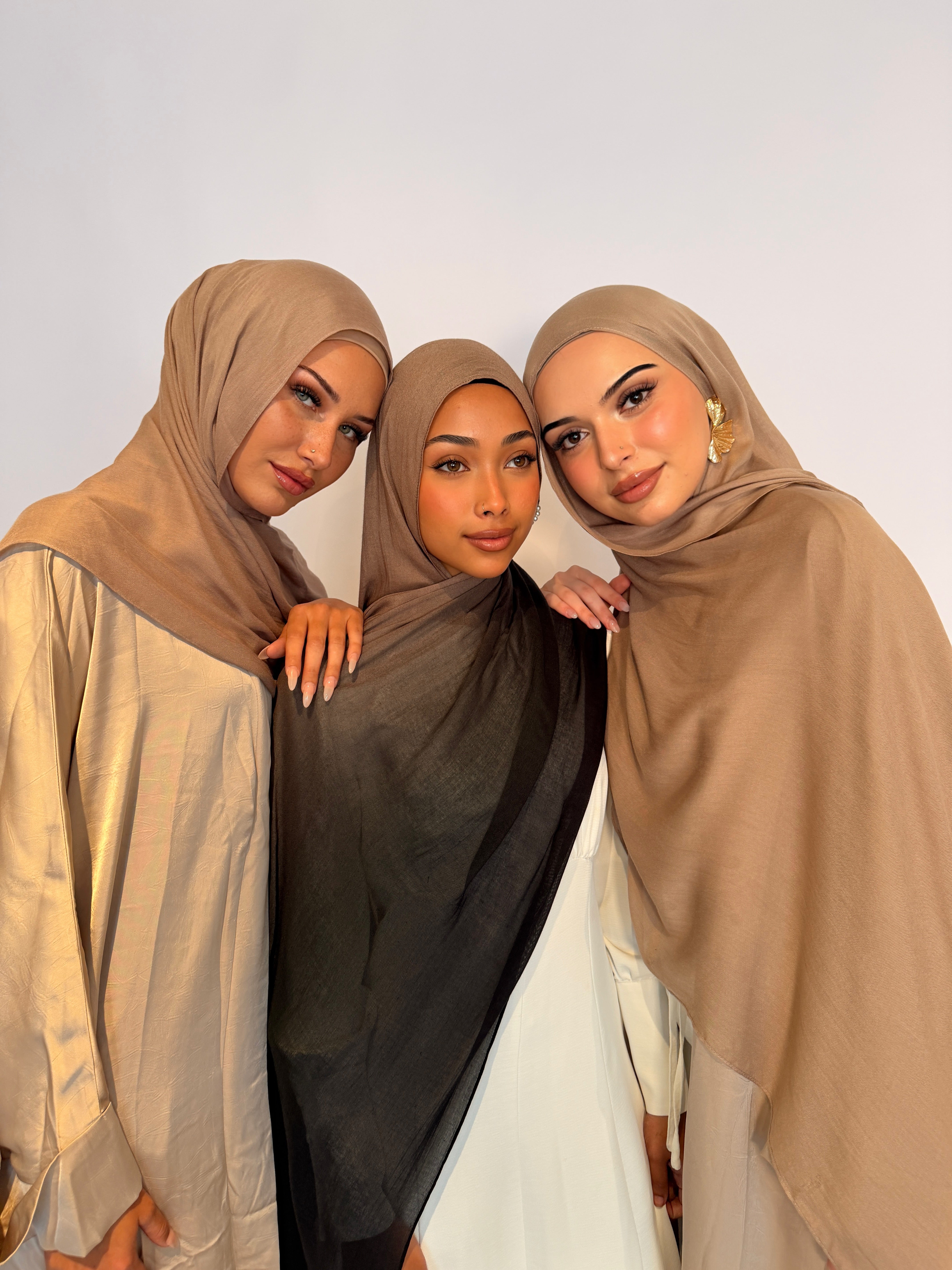 Choco Ombre - Printed Modal Hijab