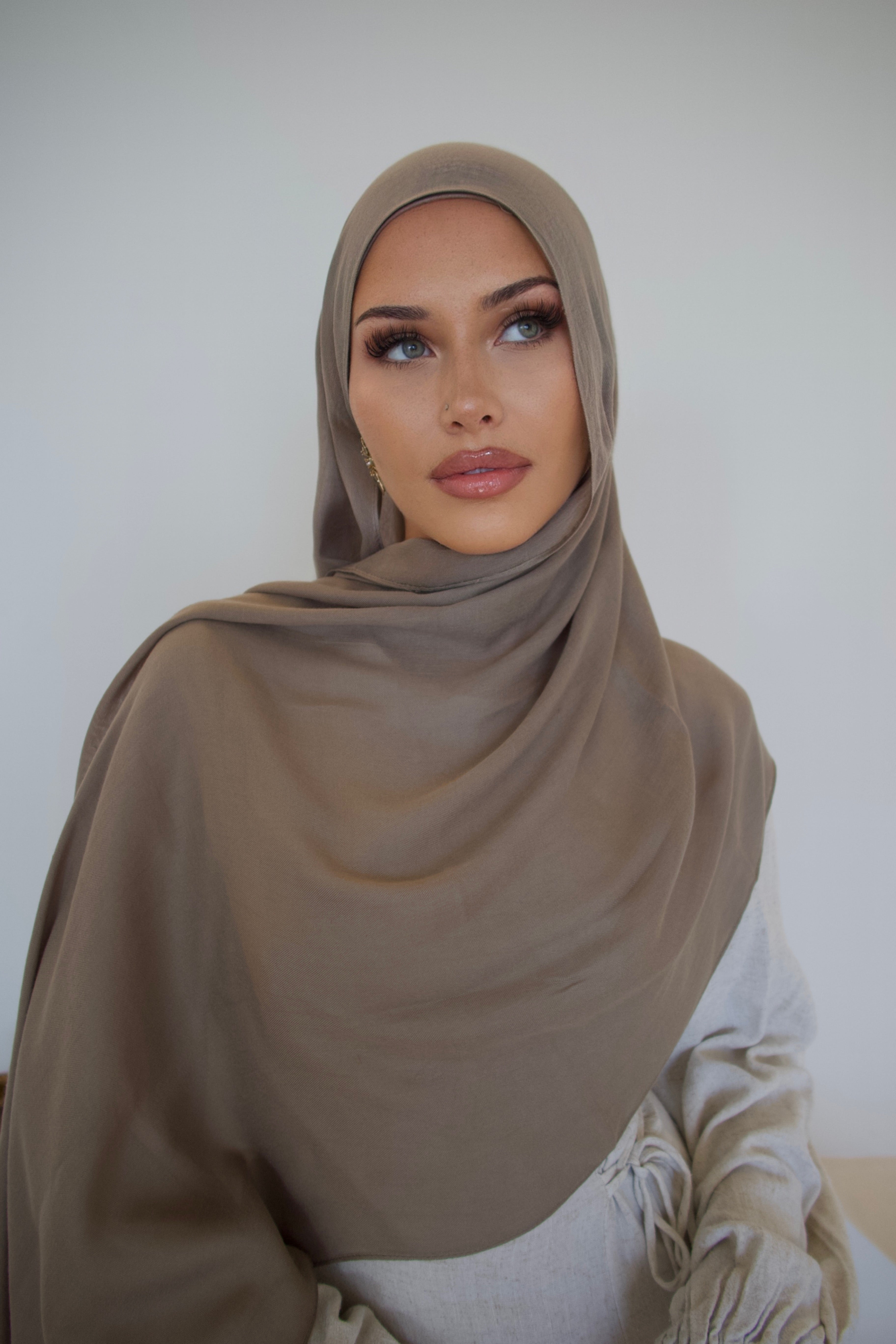 Khaki - Luxe Modal Hijab Set