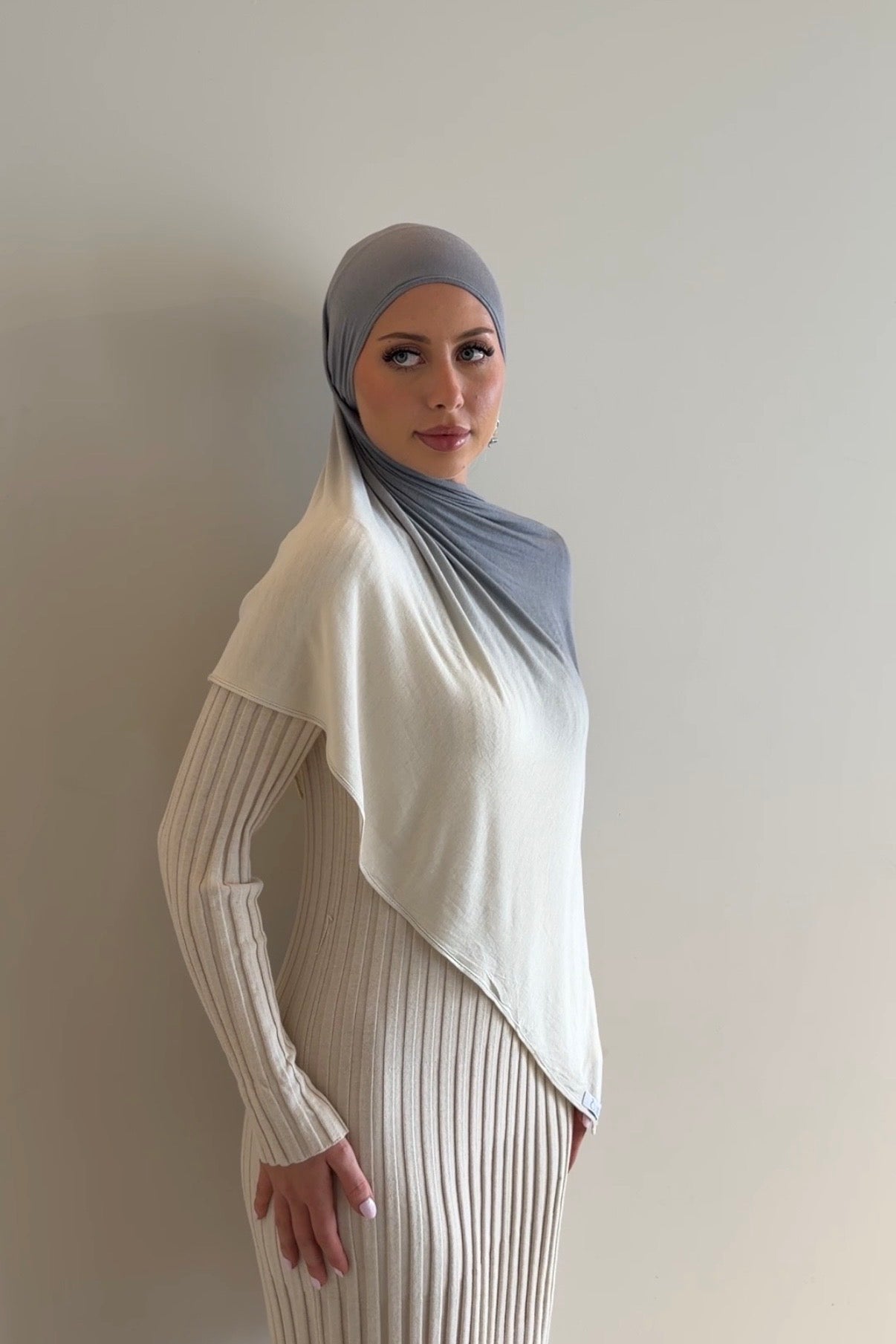 Cloud Ombré - Printed Jersey