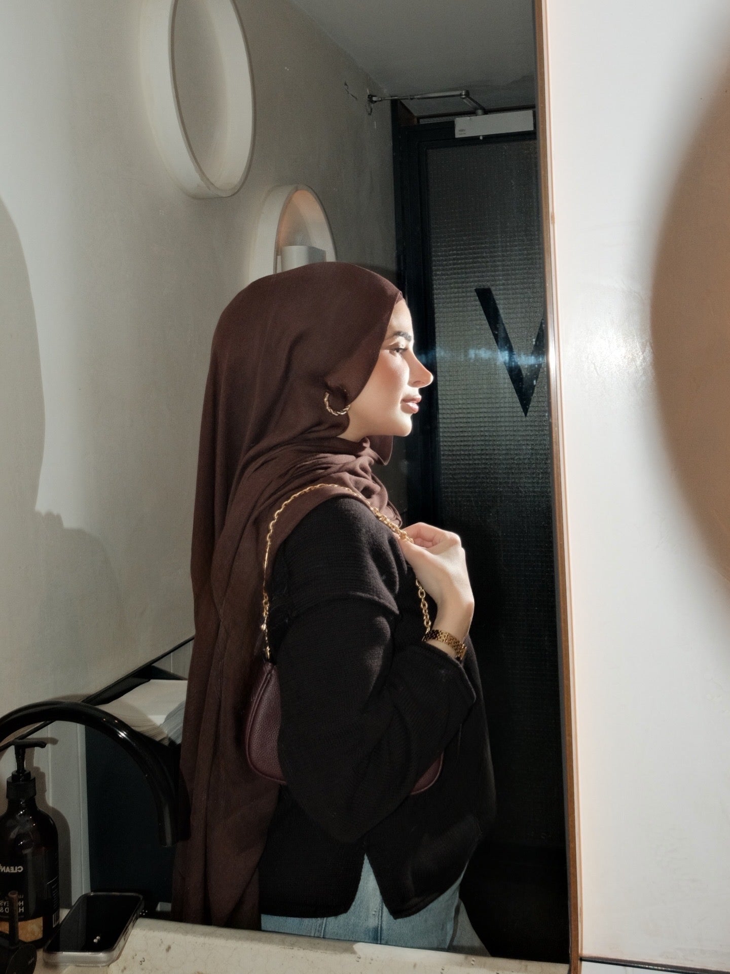 Castaña - Luxe Modal Hijab Set