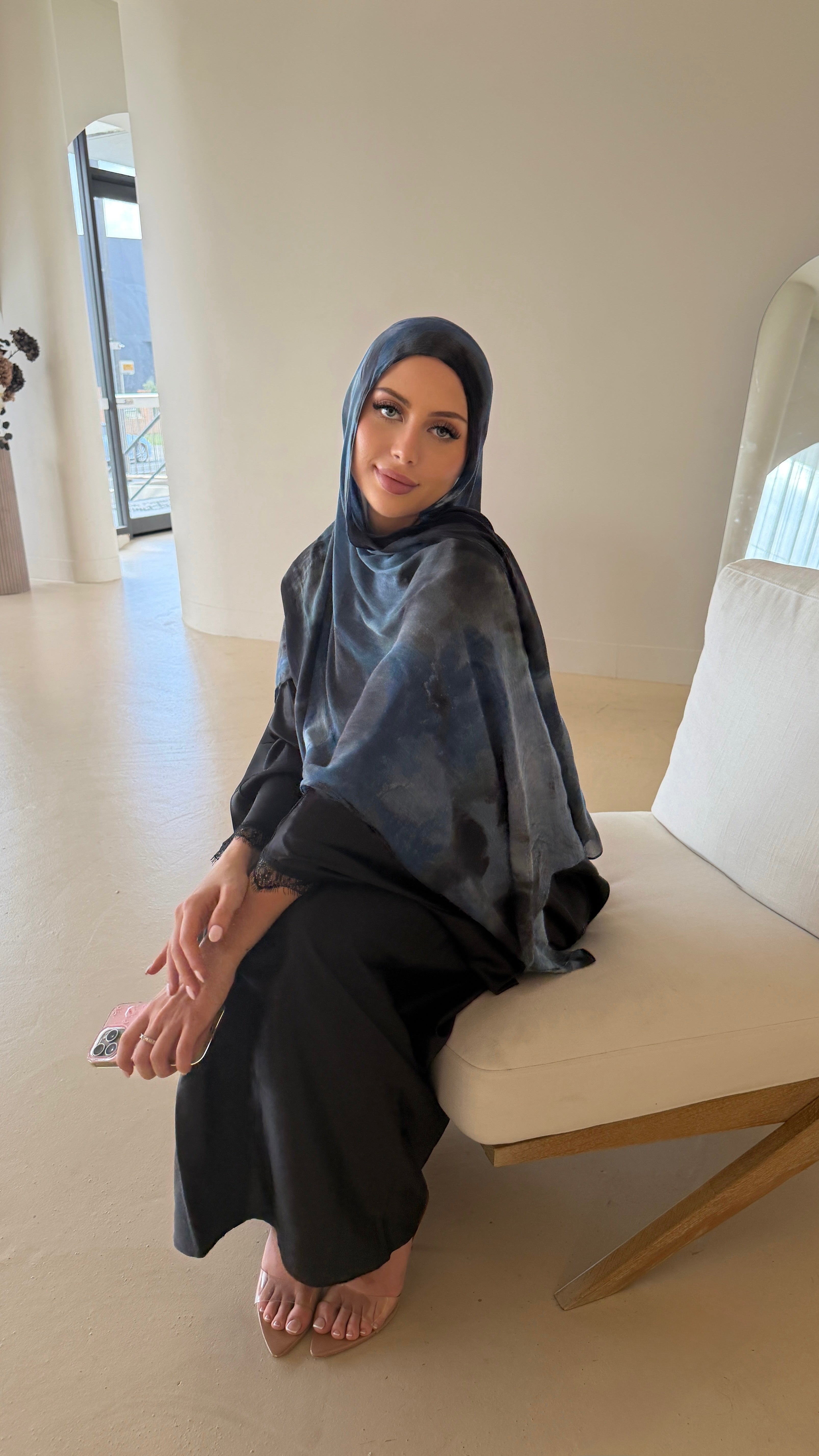 Ocean - Printed Modal Hijab