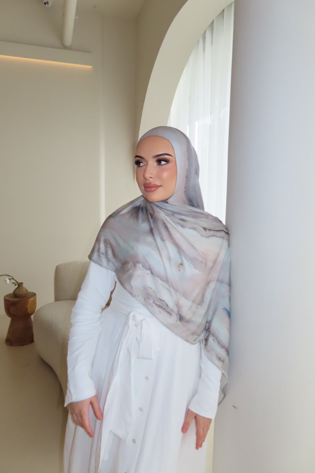 Marble Mist - Printed Jersey