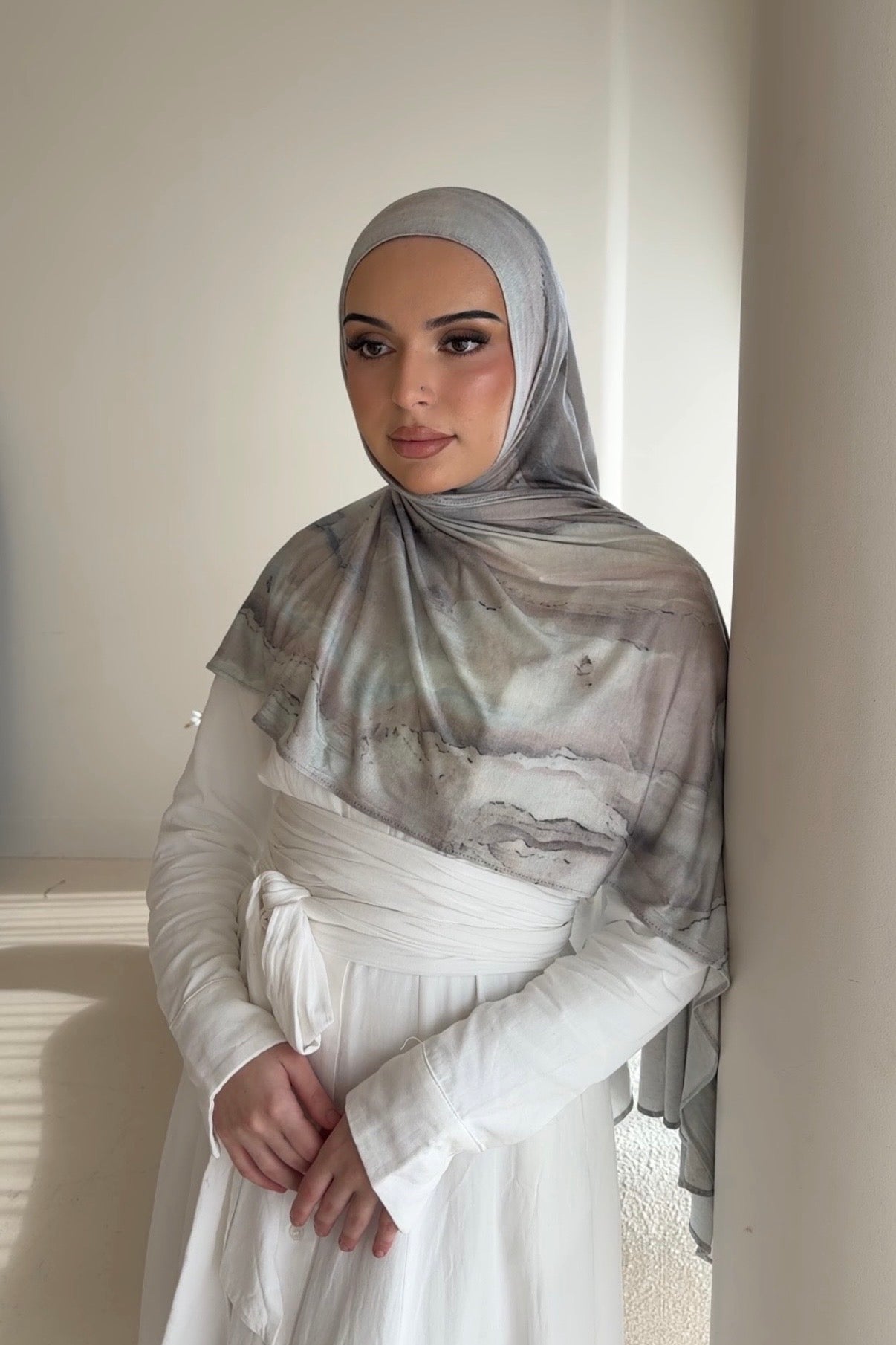 Marble Mist - Printed Jersey