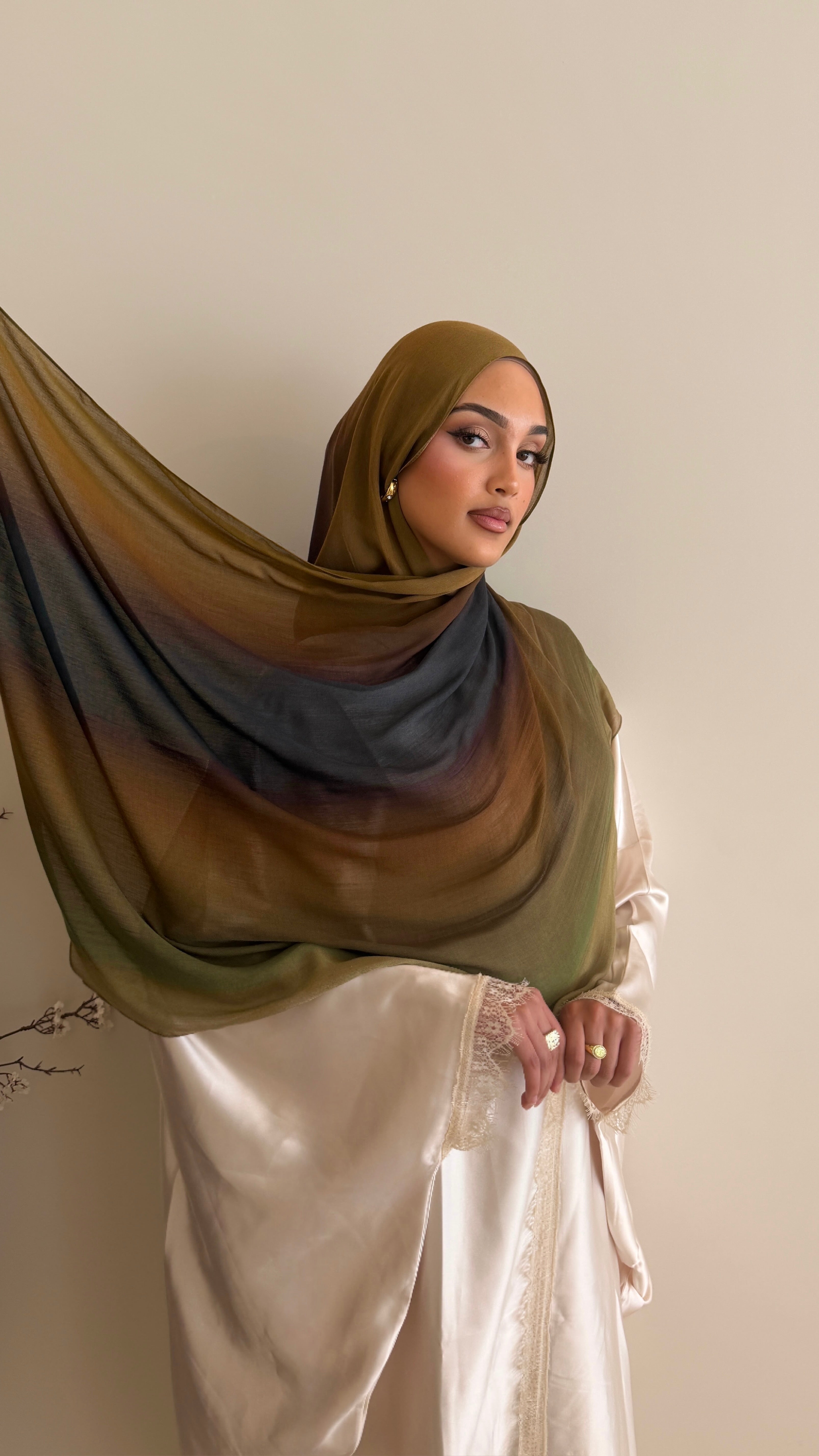 Sunset Kiss - Printed Modal Hijab