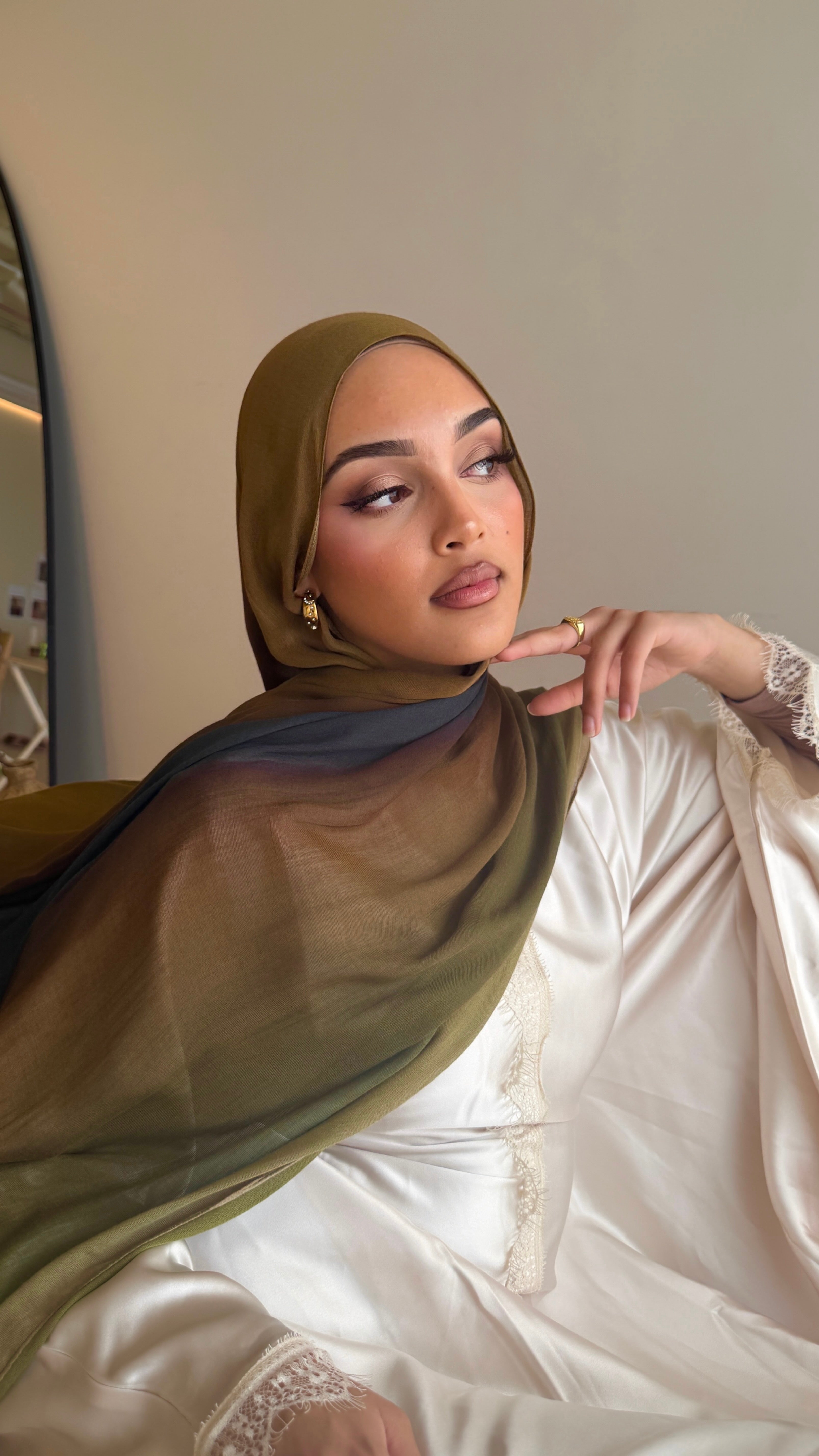 Sunset Kiss - Printed Modal Hijab