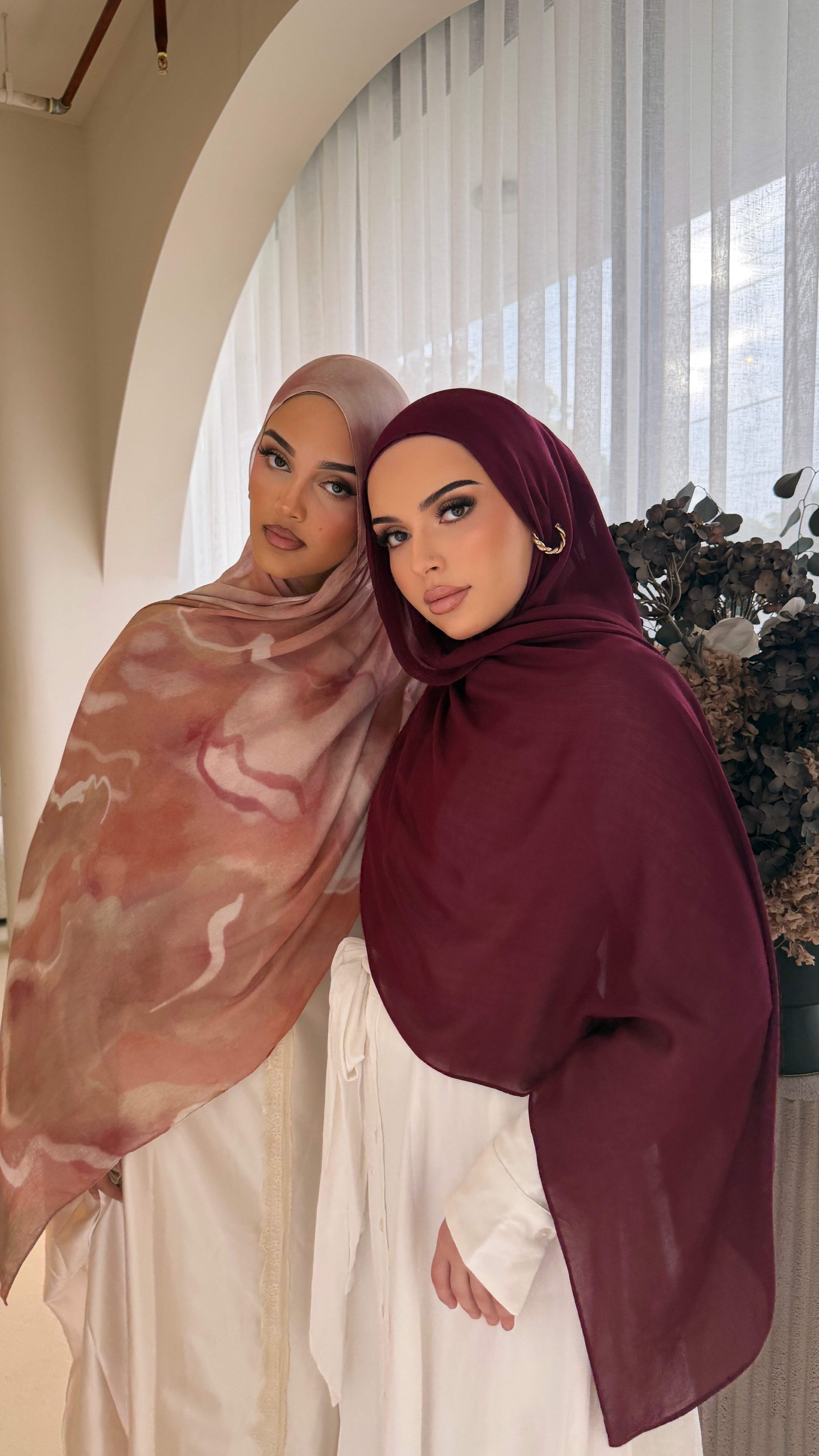 Plum - Luxe Modal Hijab Set