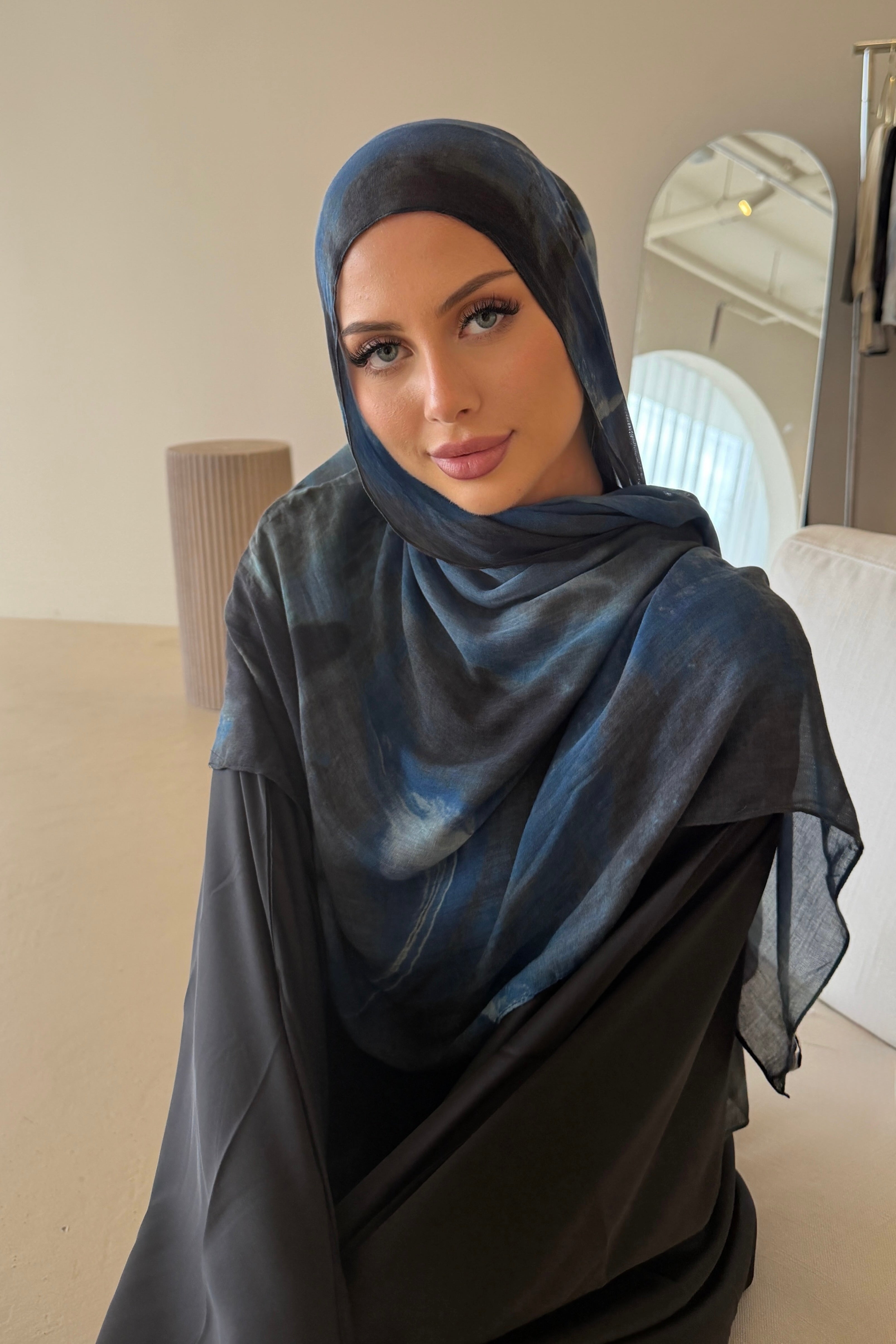 Ocean - Printed Modal Hijab