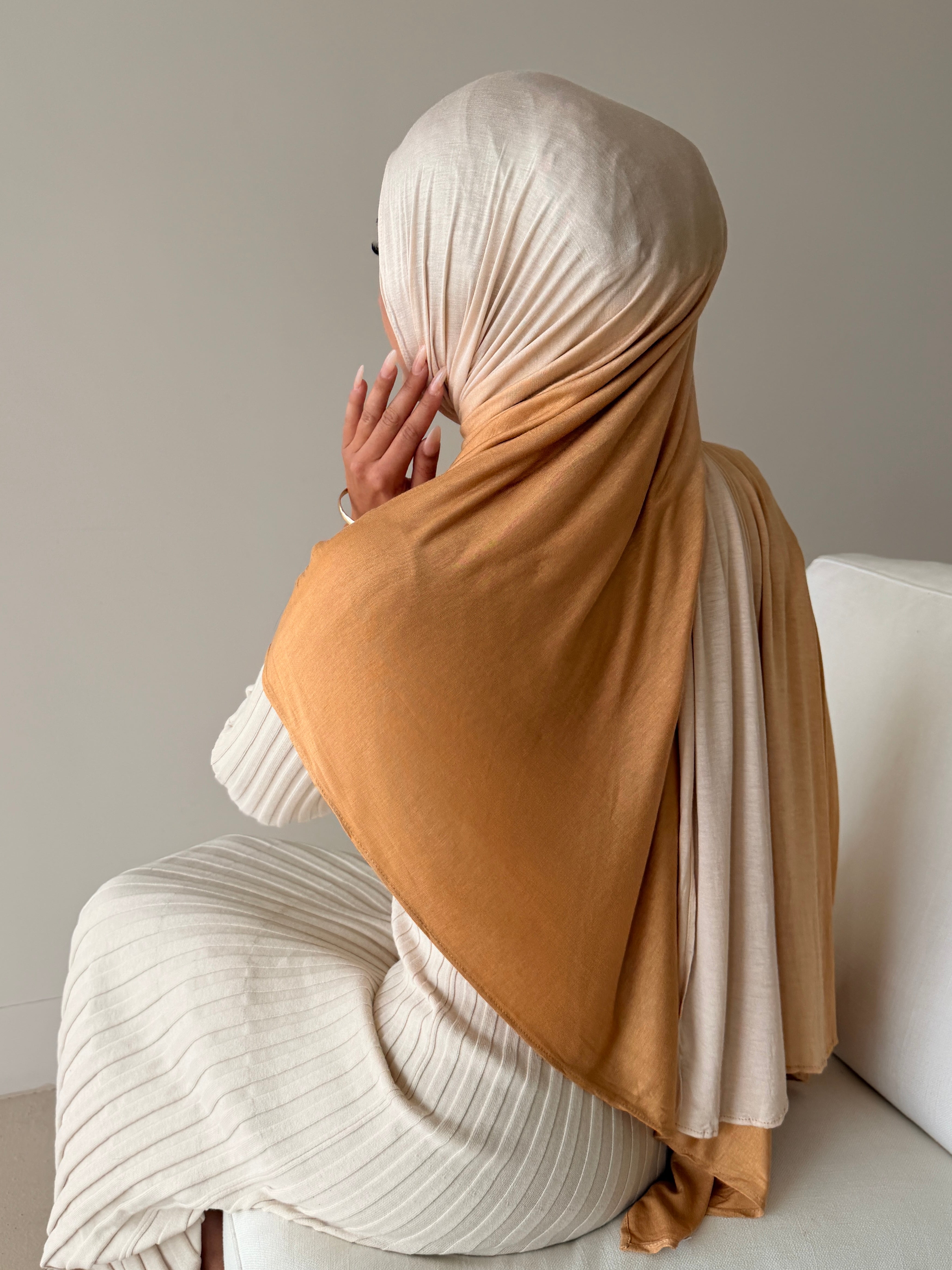 Sand Ombre - Printed Jersey