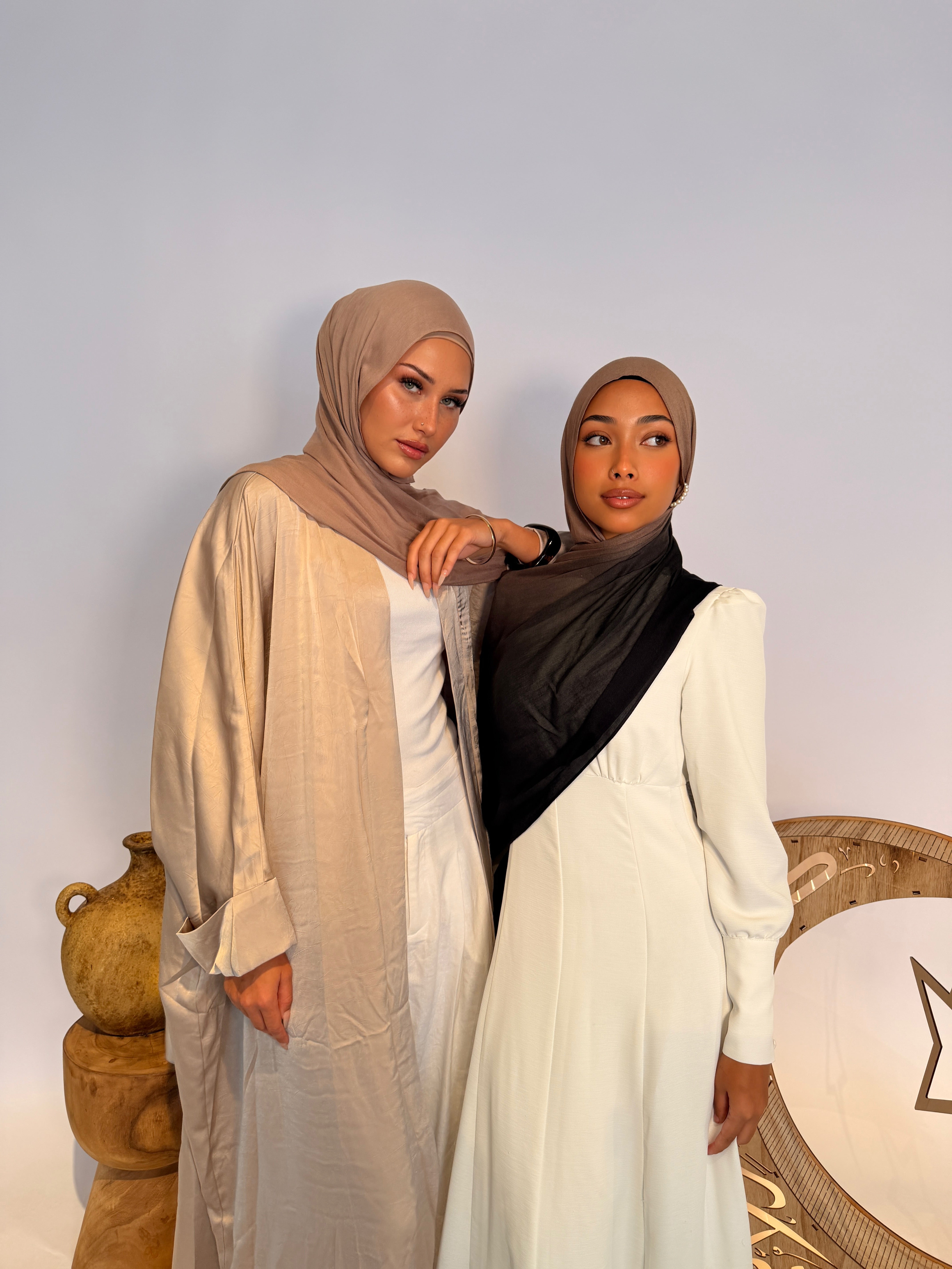 Choco Ombre - Printed Modal Hijab