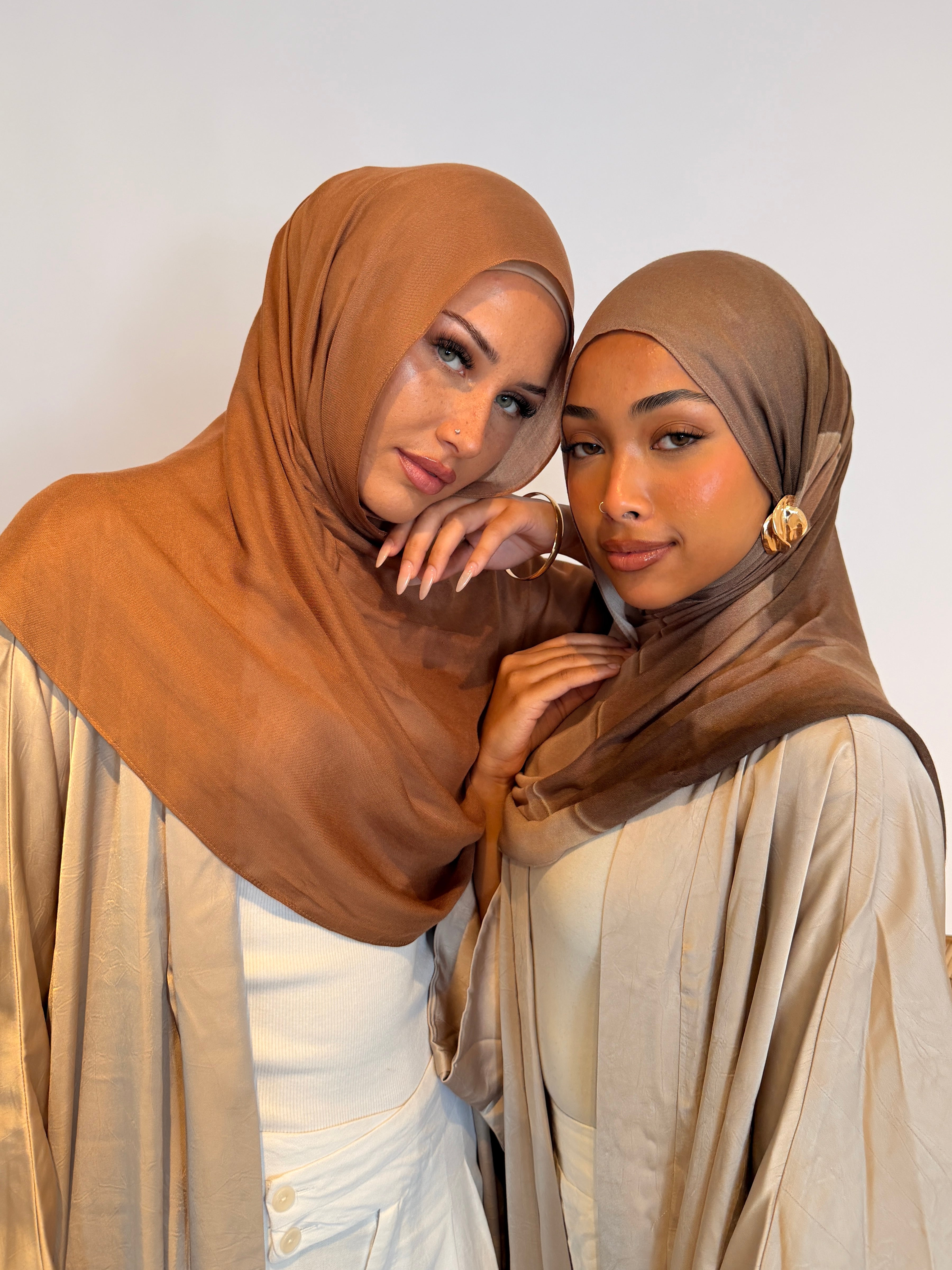 Cinnamon Bun - Luxe Modal Hijab Set