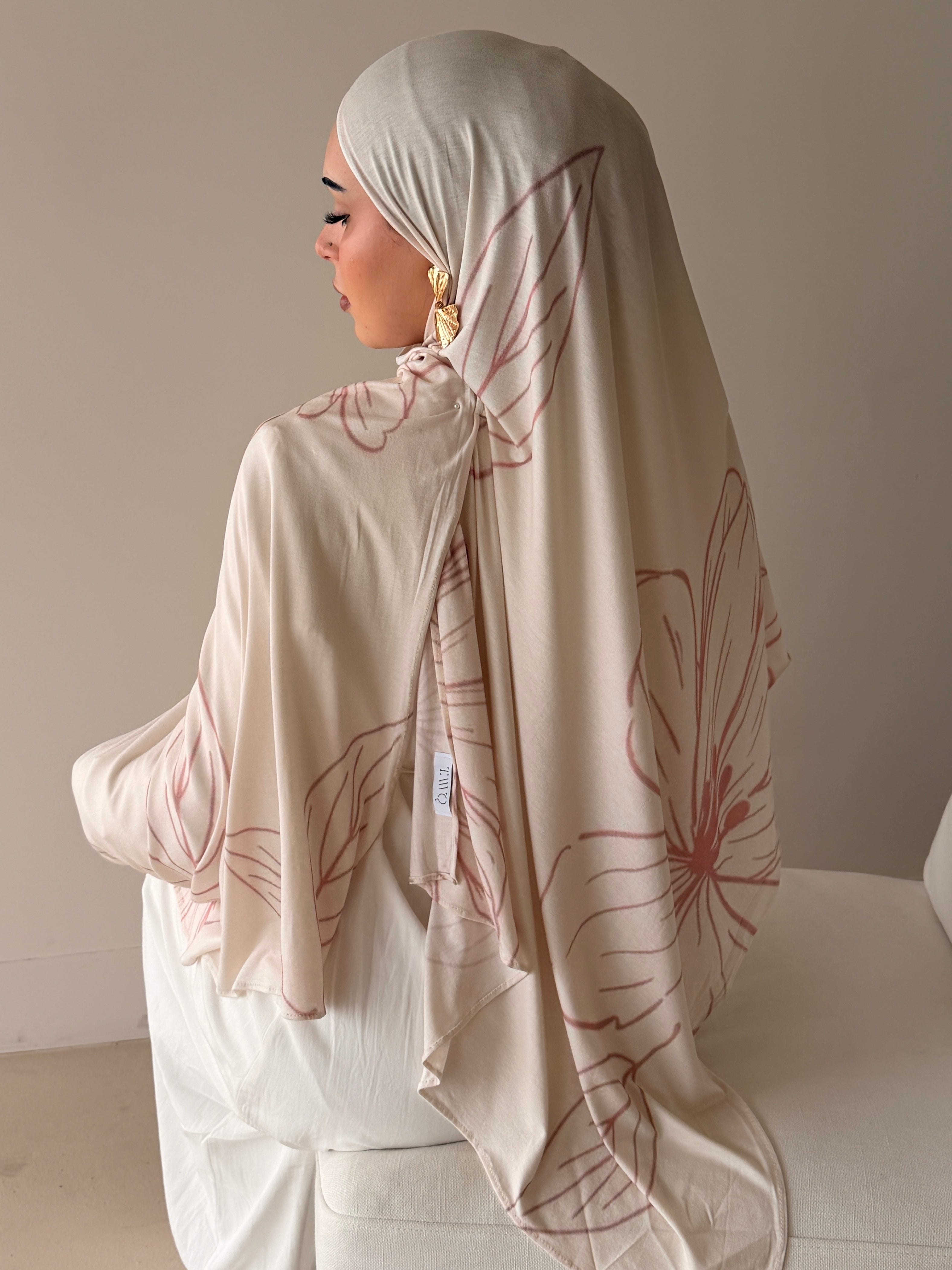 Floral Blush - Printed Jersey