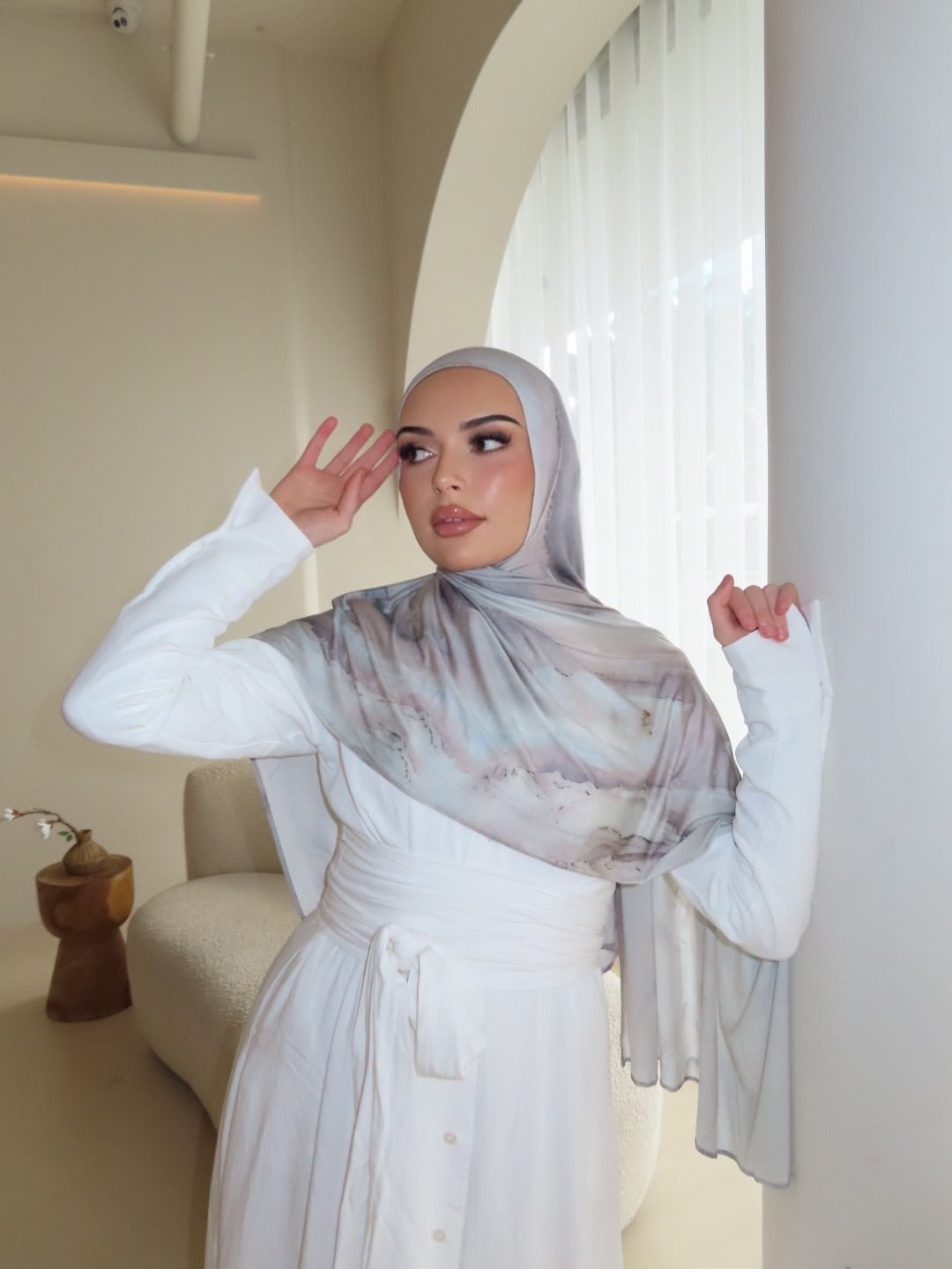 Marble Mist - Printed Jersey