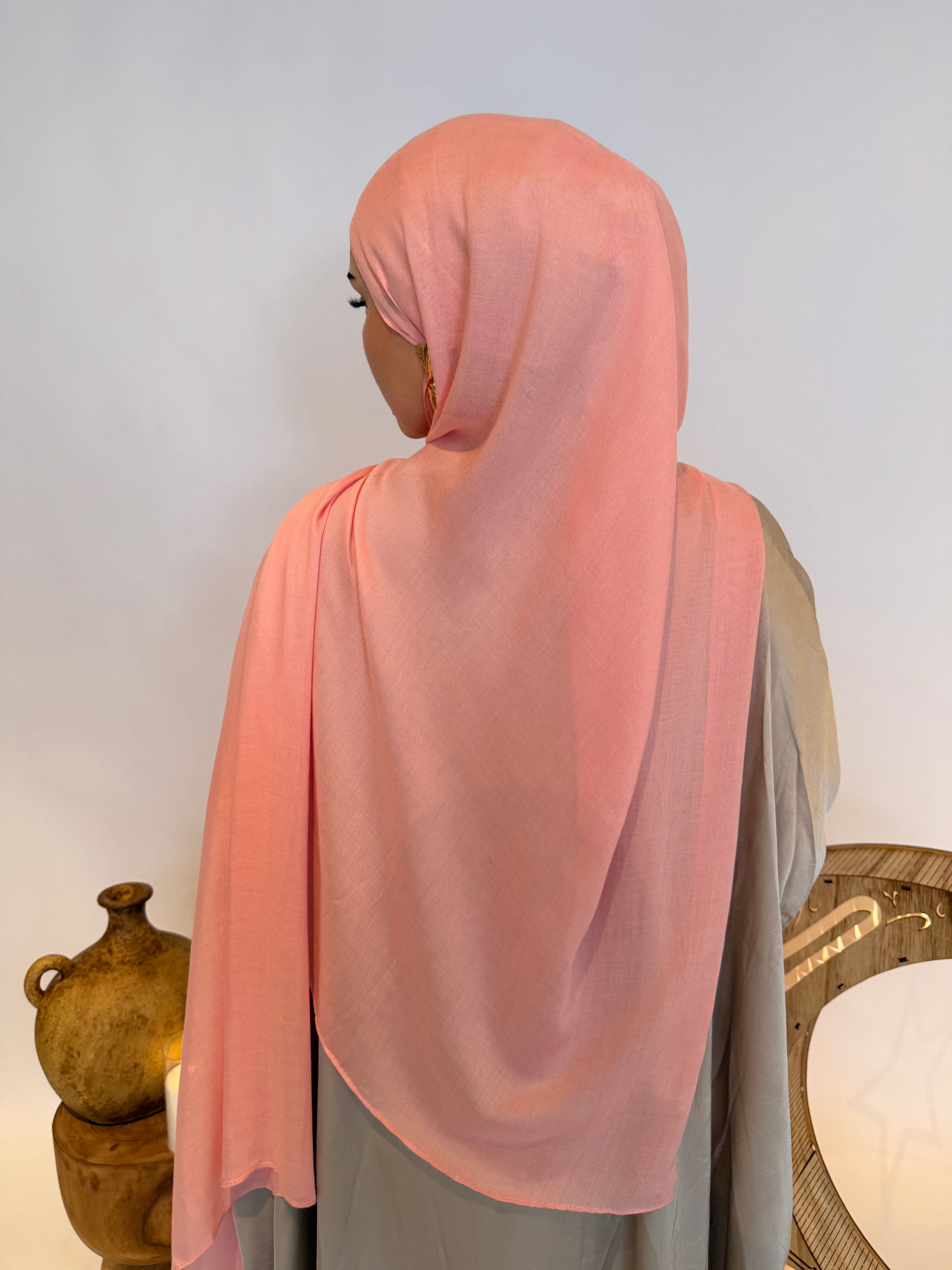 Strawberry Cream - Luxe Modal Hijab Set
