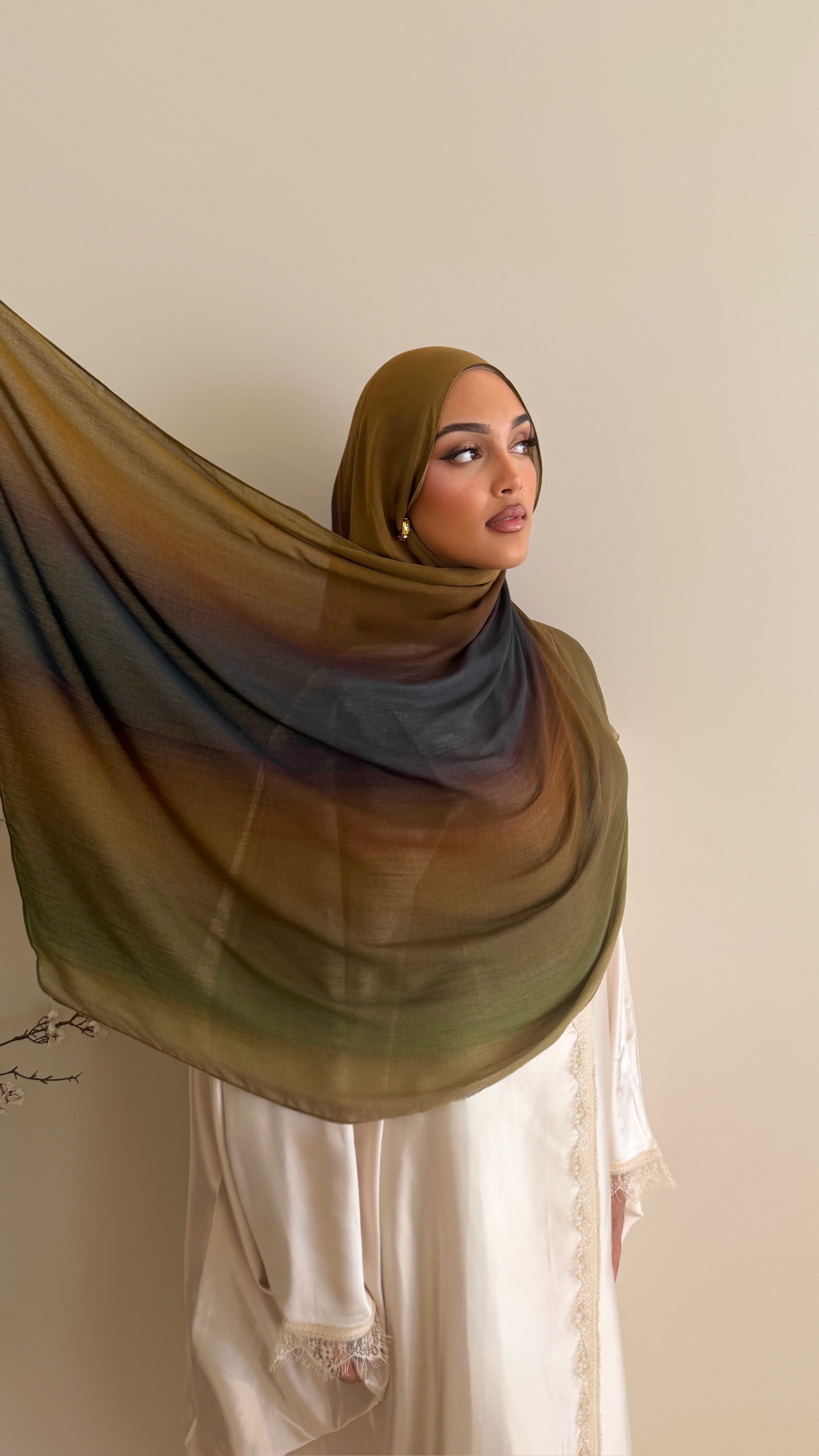 Sunset Kiss - Printed Modal Hijab