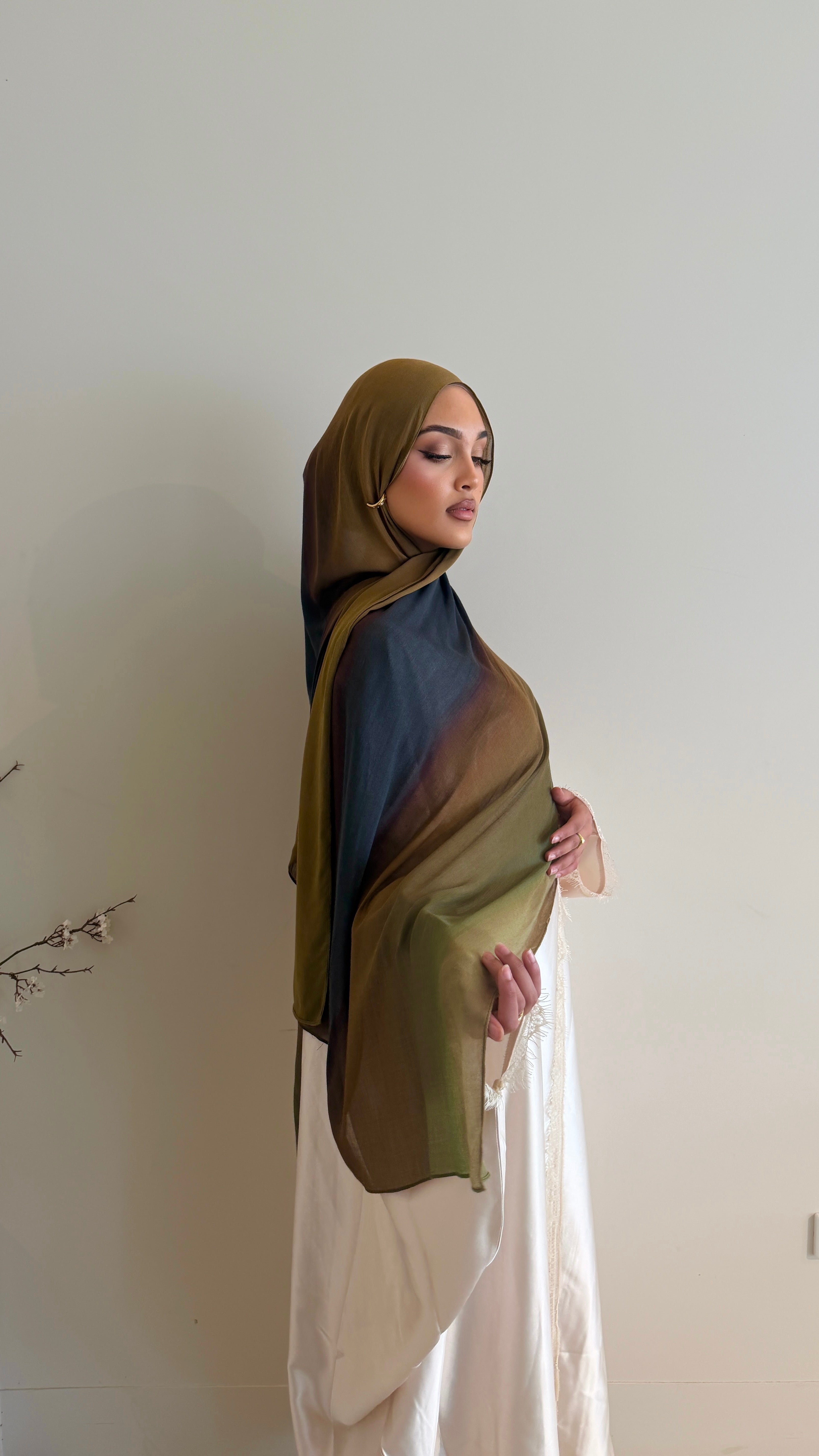 Sunset Kiss - Printed Modal Hijab