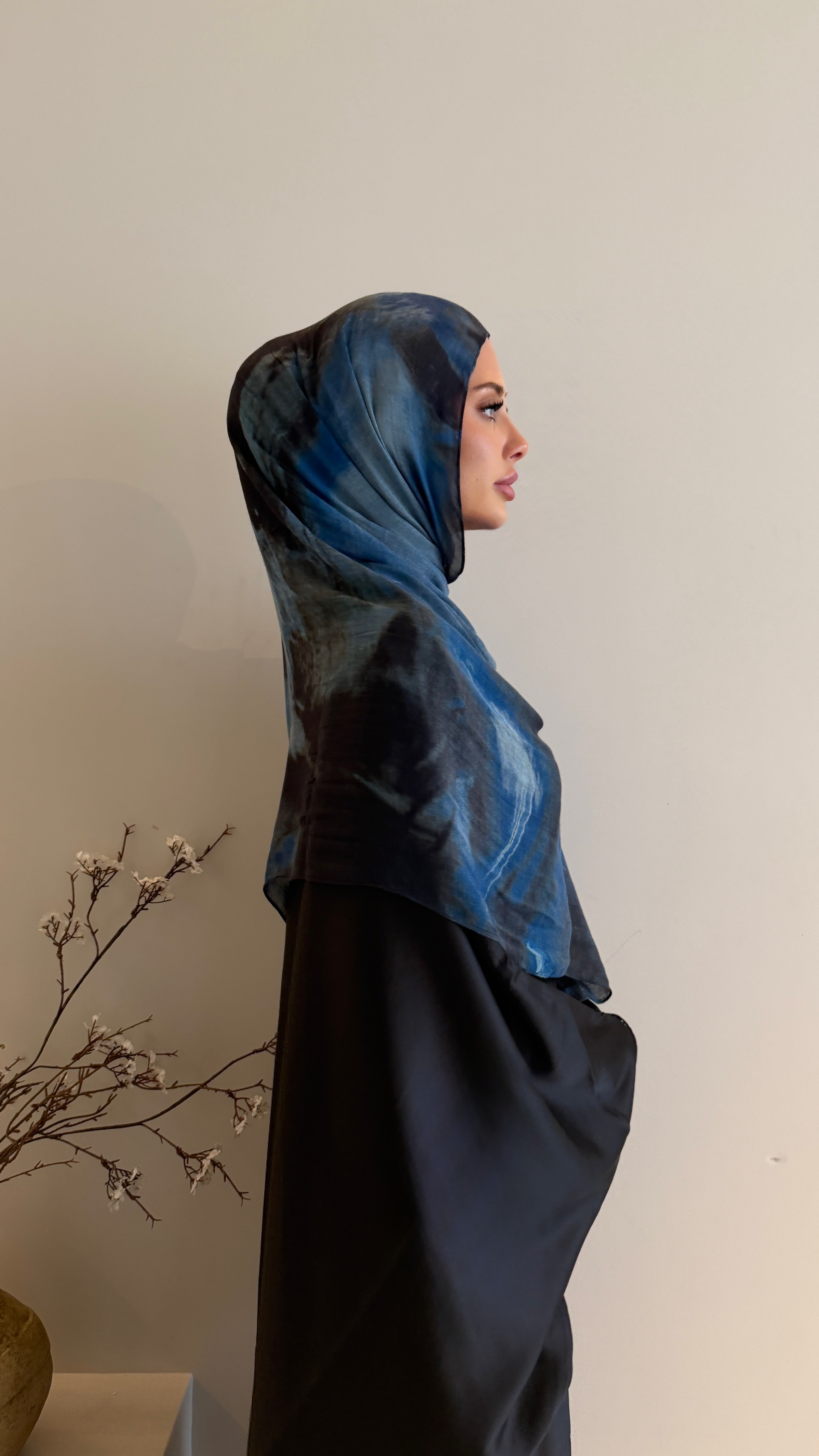 Ocean - Printed Modal Hijab