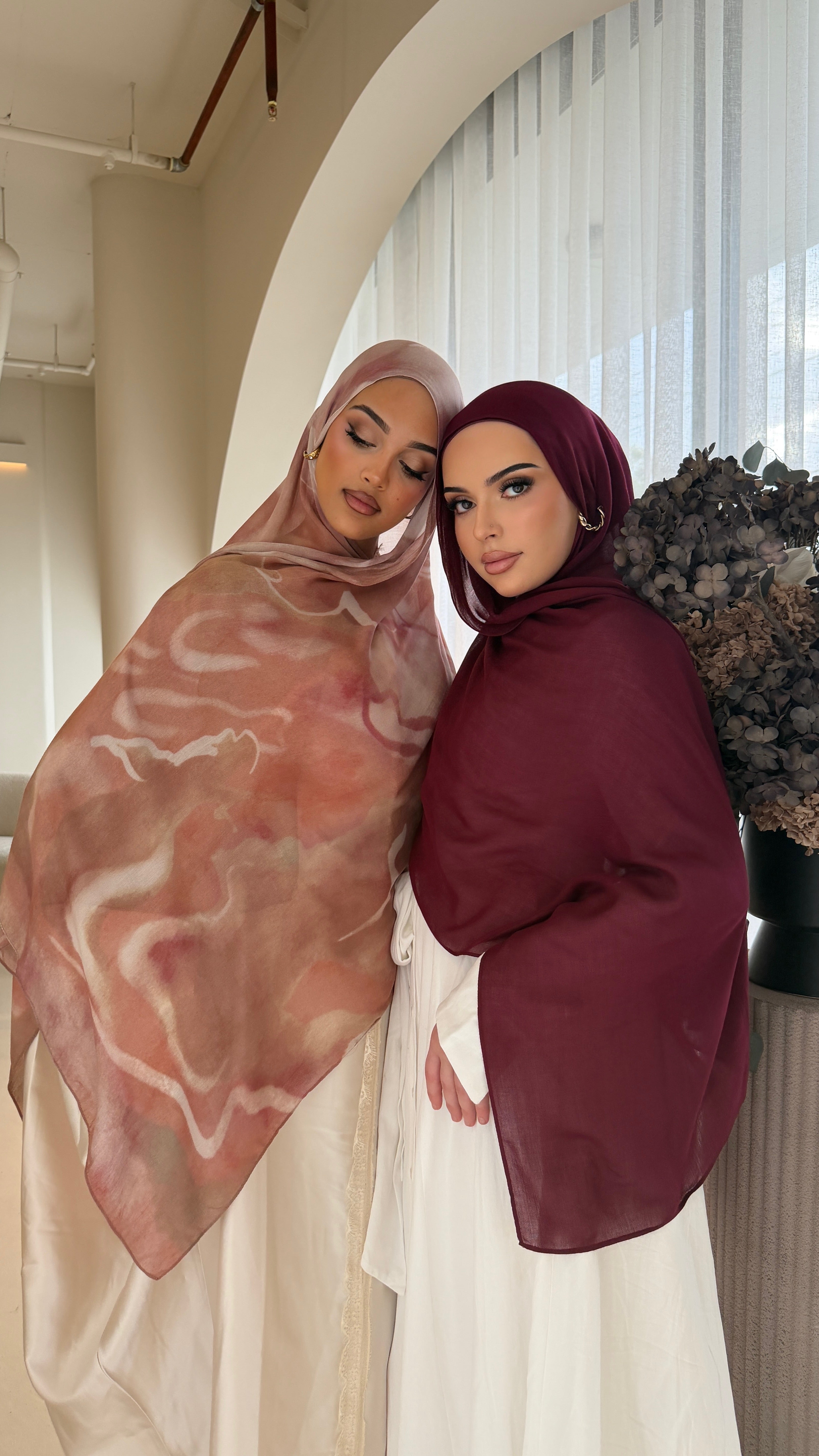Plum - Luxe Modal Hijab Set