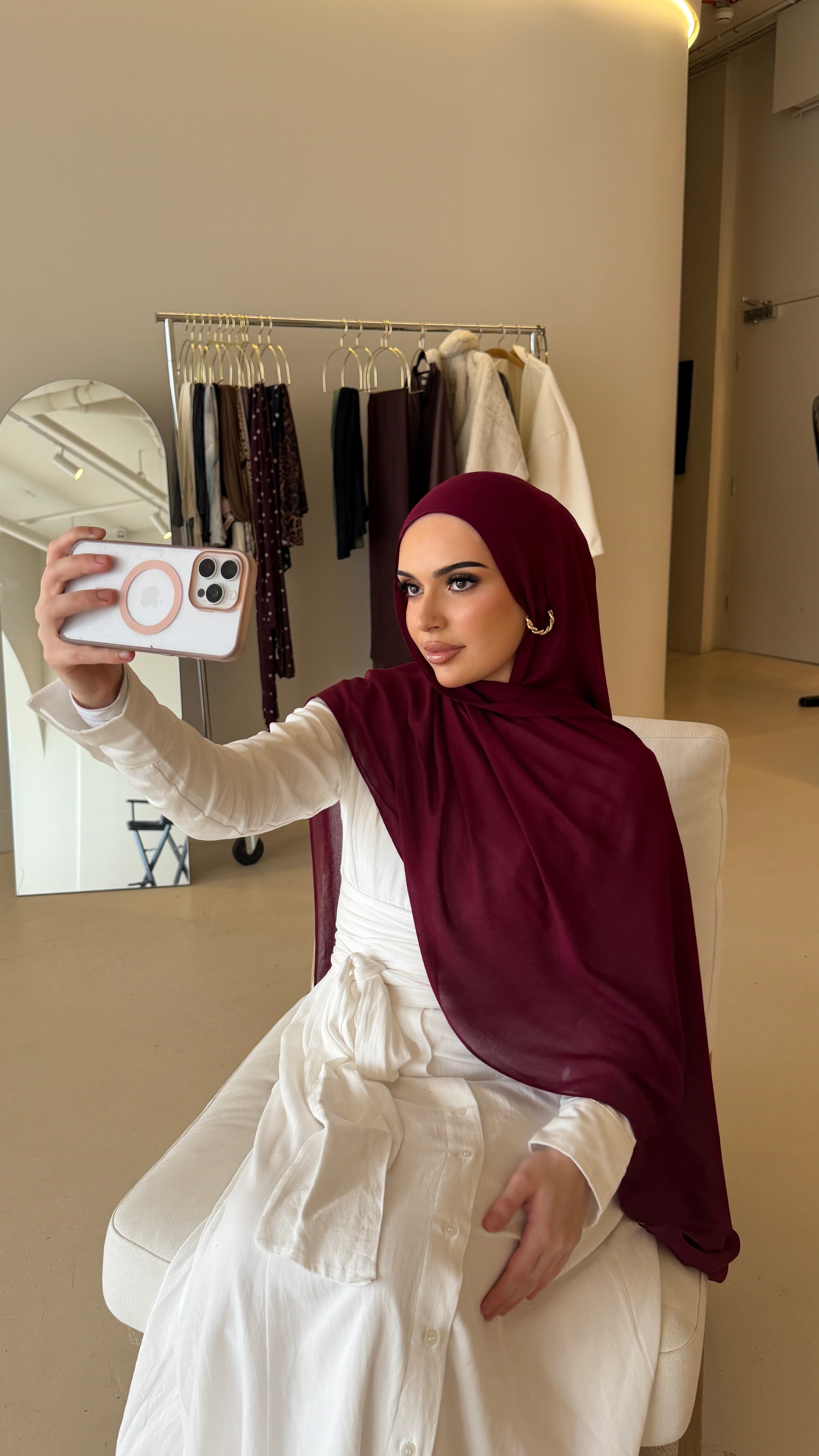 Plum - Luxe Modal Hijab Set